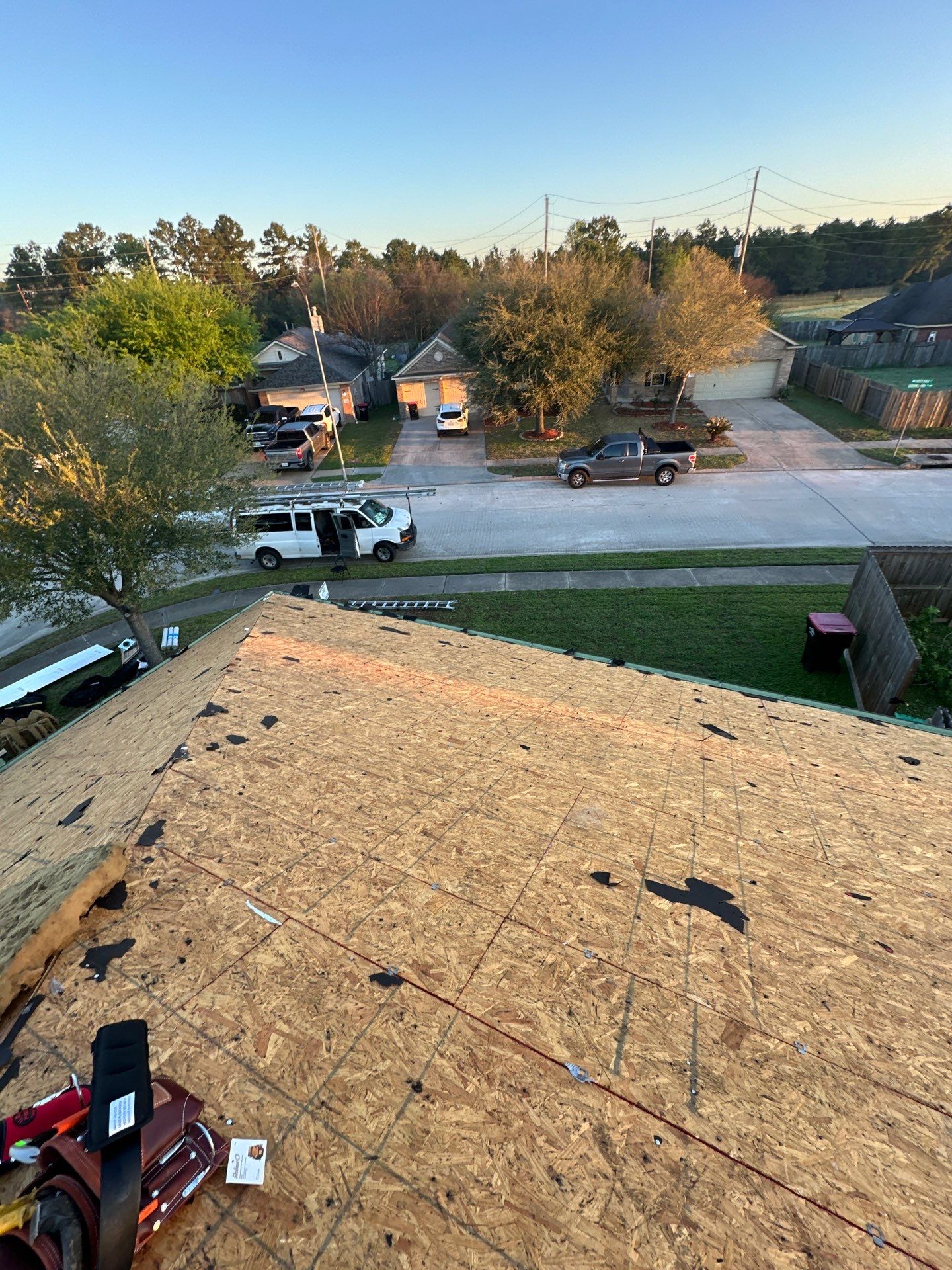 Project in Houston by Motion Roofing