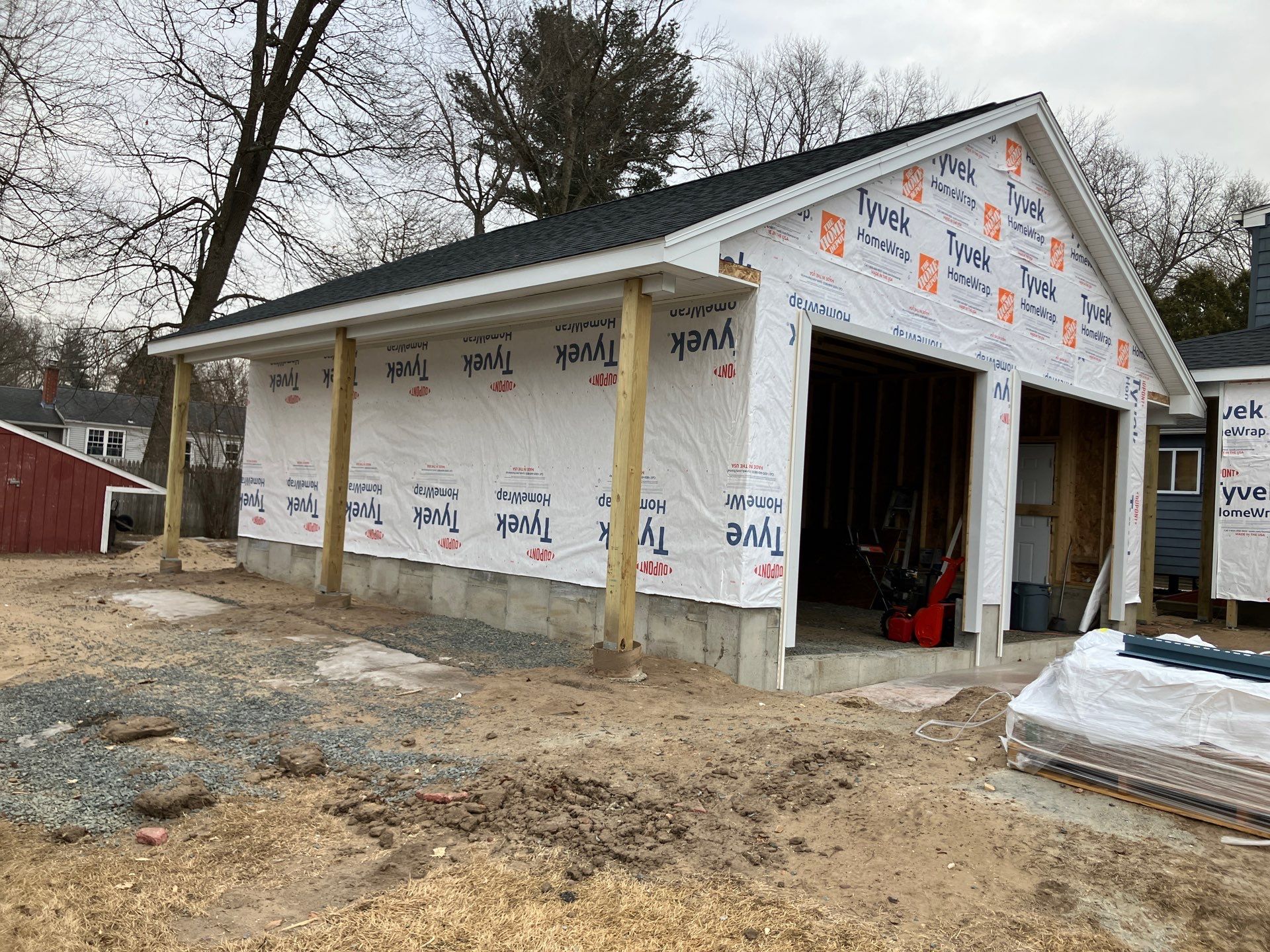 Addition: Garage by Ace Carpentry LLC