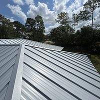 24ga 1.5" Mechanical Seam Mill Finish by Total Roofing System The Metal Roof Experts