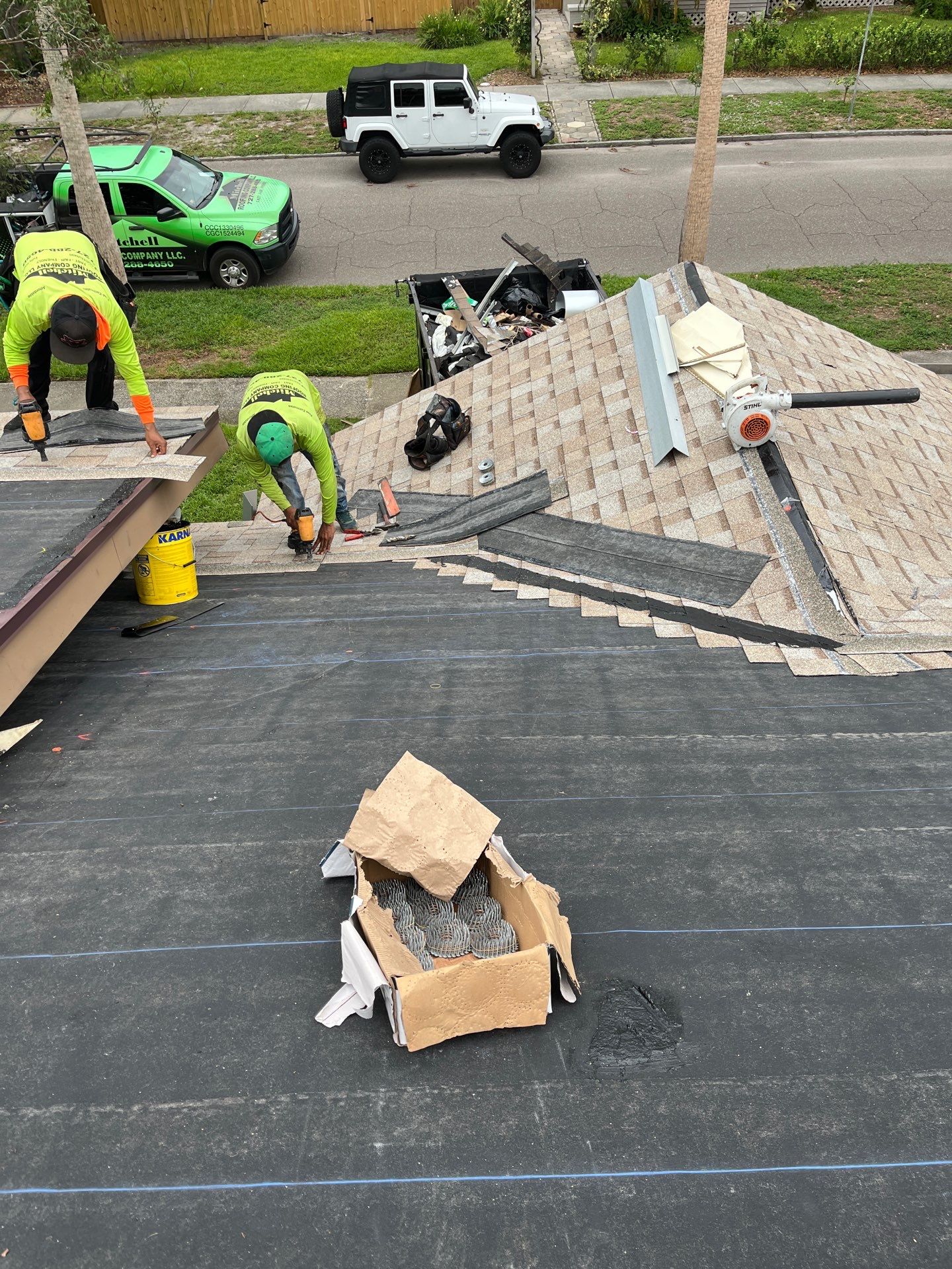 Project in St. Petersburg 33704 by Mitchell Roofing Company LLC 