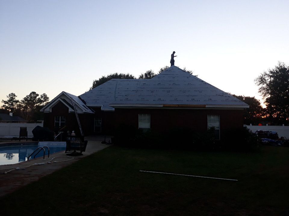 Residential Roofing Installation using Roof Replacement by American Roofing & Construction LLC