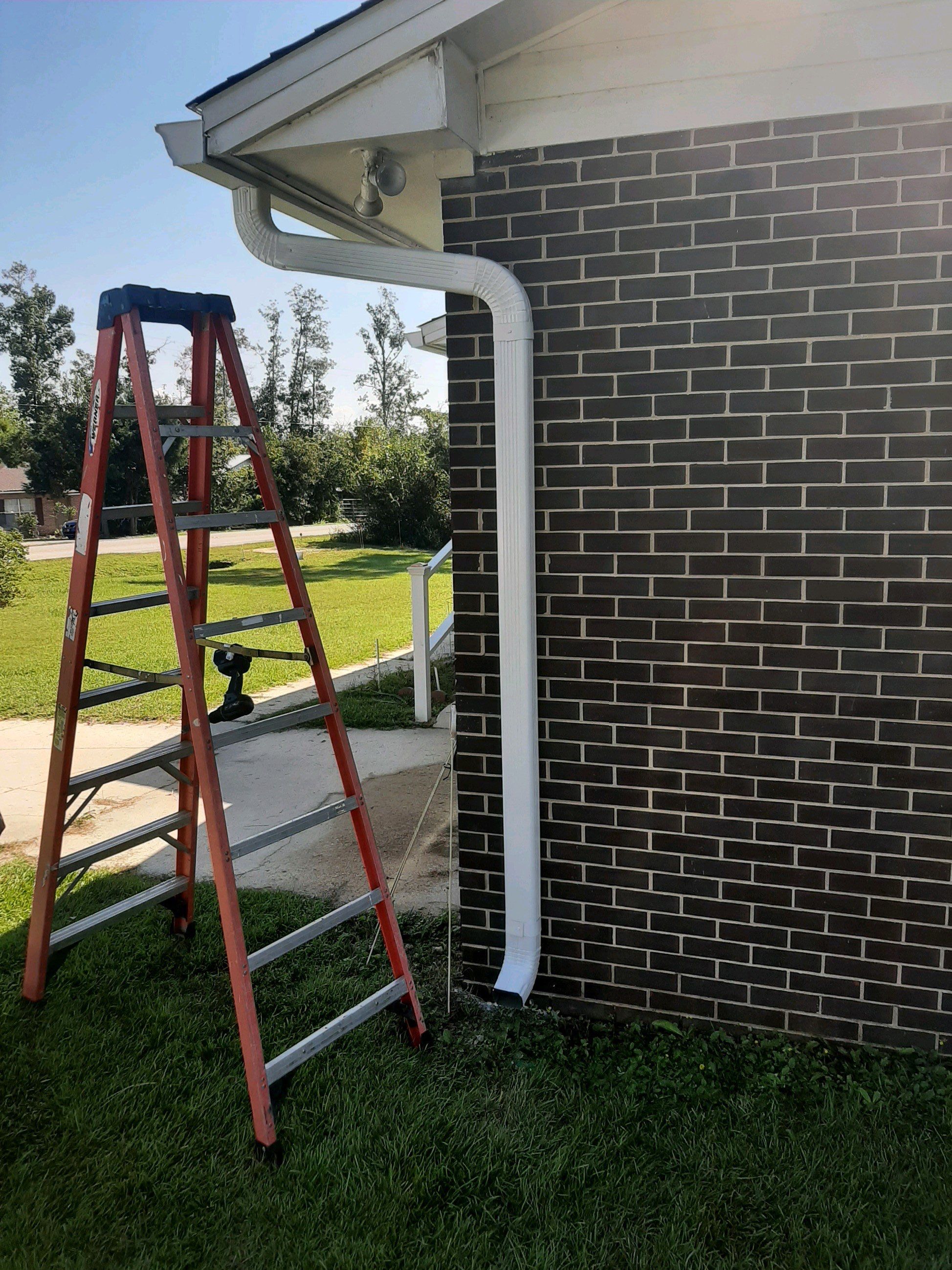 Gutter Installation using K-Style Gutters by Gutter Professors