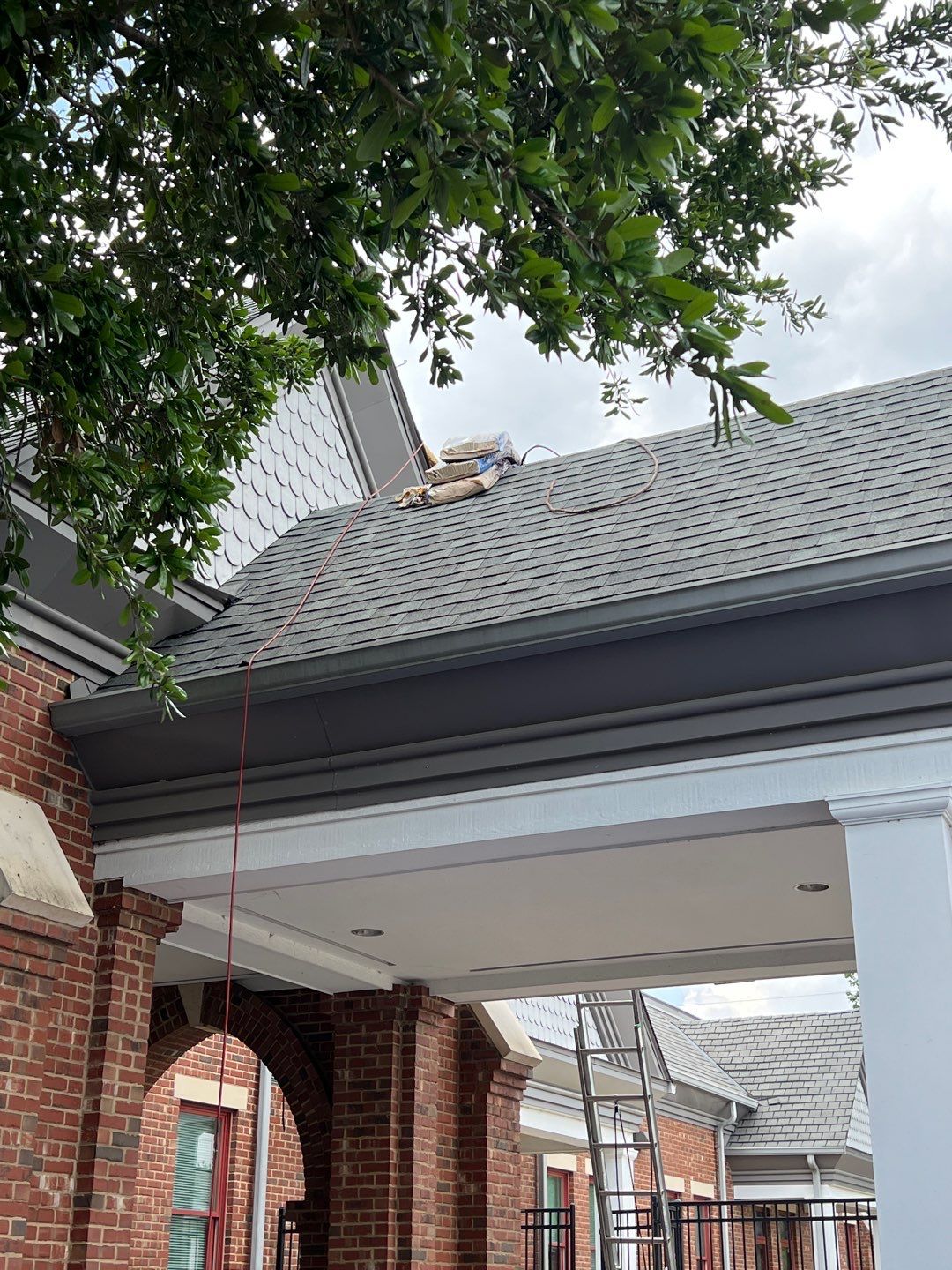Commercial Roofing Installation using High Grade Asphalt Shingles by Carolina Trophy Roofs