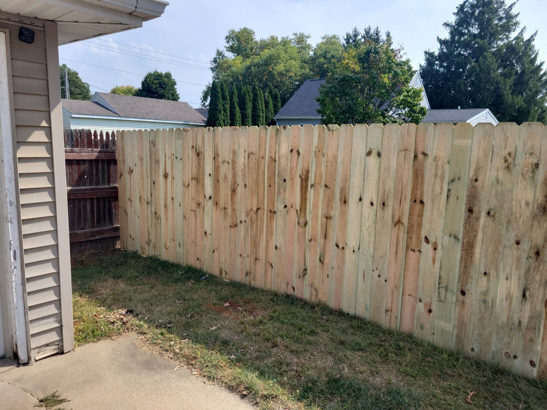 Project in Cedar Falls by Perfect Picket Fence and Stain
