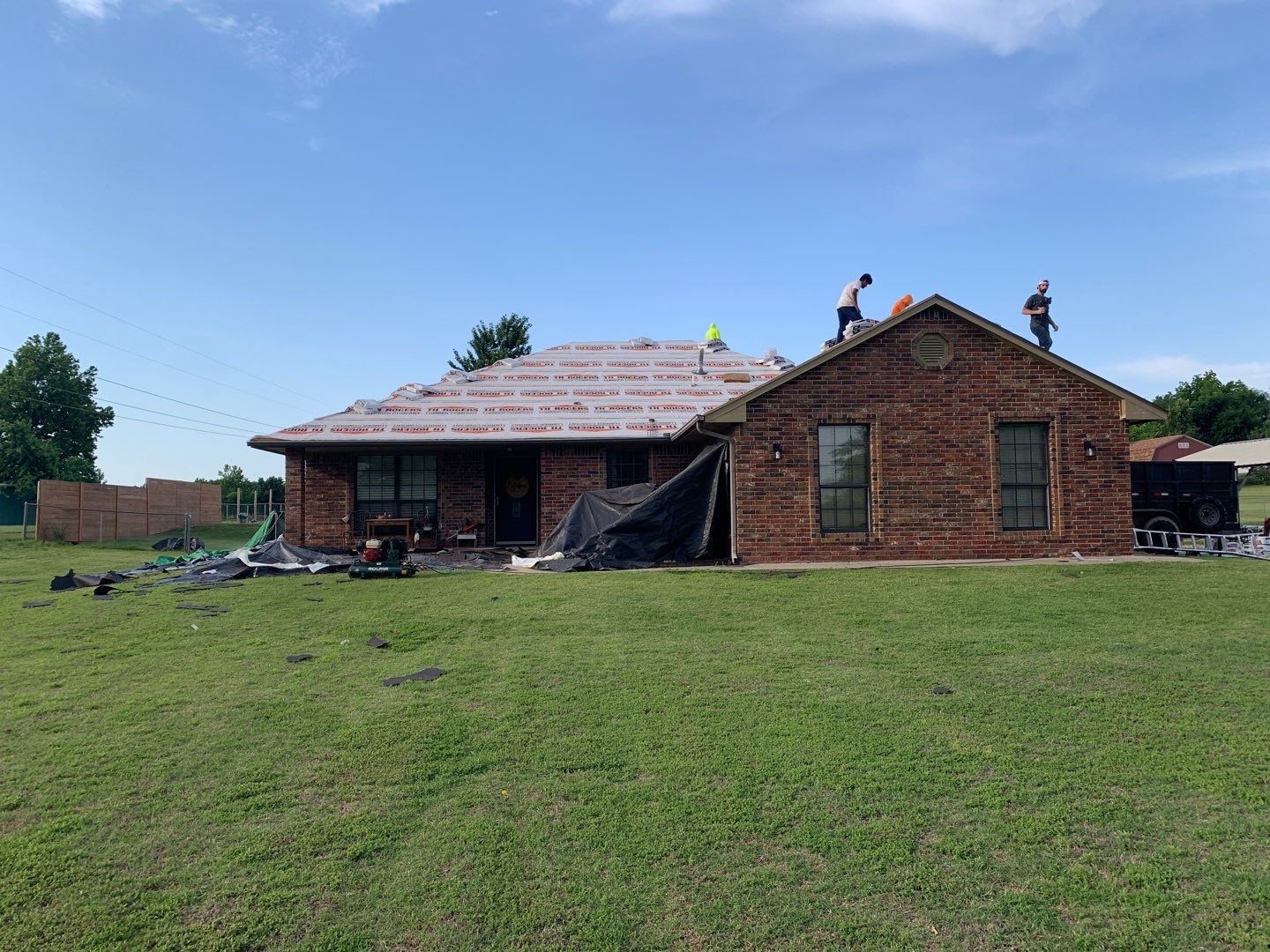 40 Squares Before 10 AM by BANA Roofing and Solar Supply