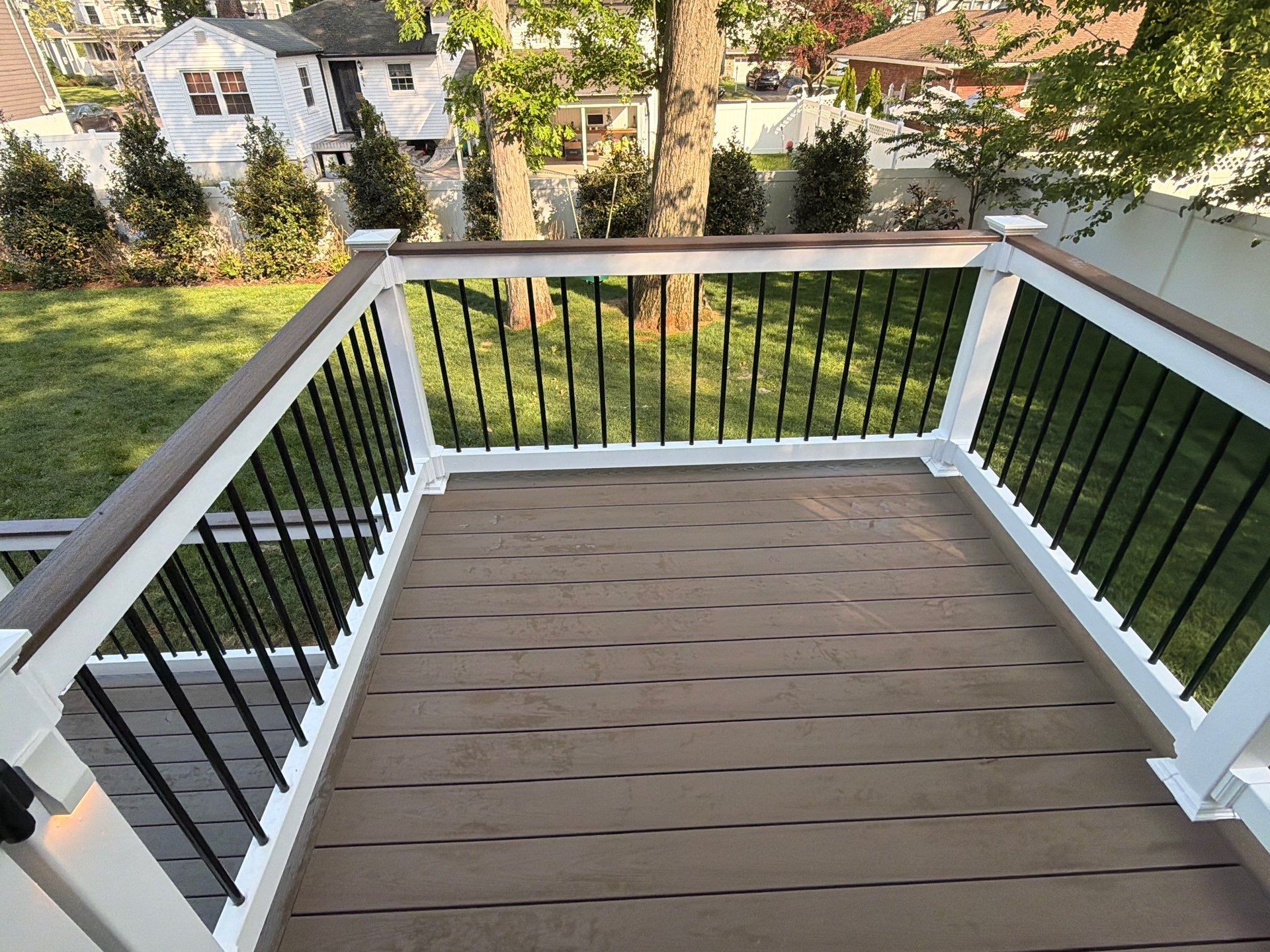 New Bi Level Deck In Westfield , New Jersey  by deck guardian