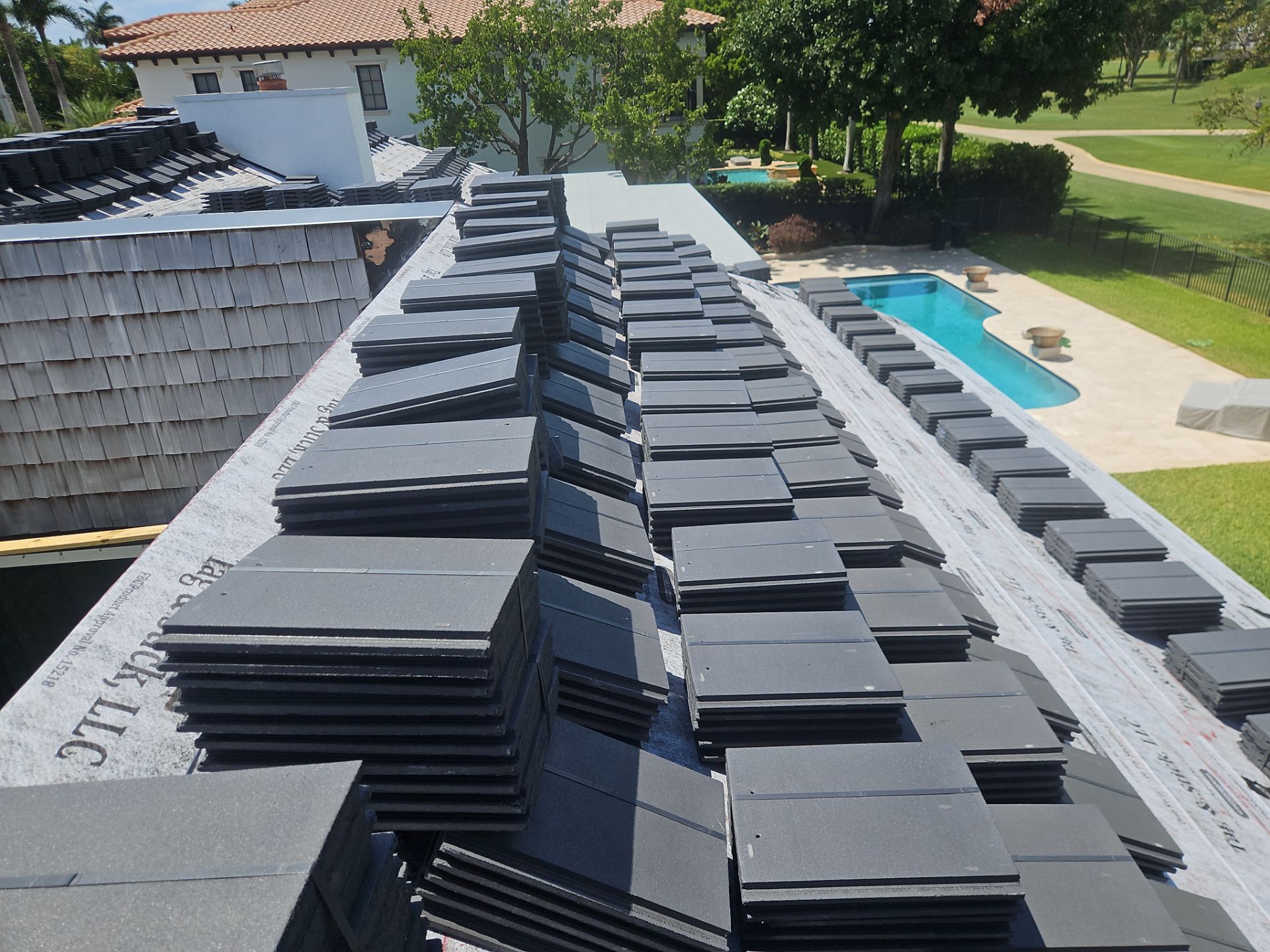 Residential Roofing Installation using WestLake Roofing Tile by BLUES BROTHERS ROOFING