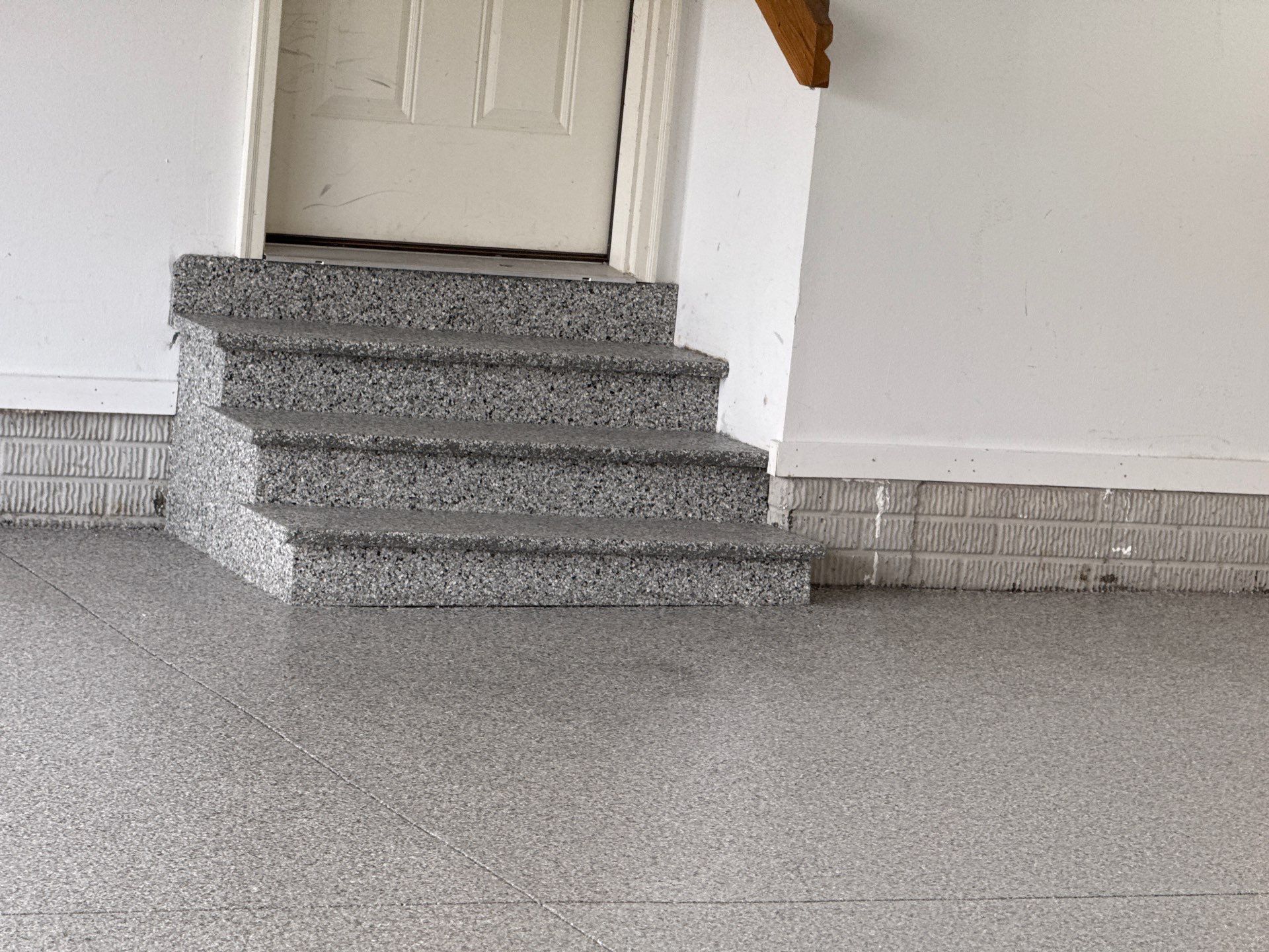 New Years Resolutions May Take A Long Time To See Results, But Our Floors Take Just One Day to Install. by Revival Concrete Coatings