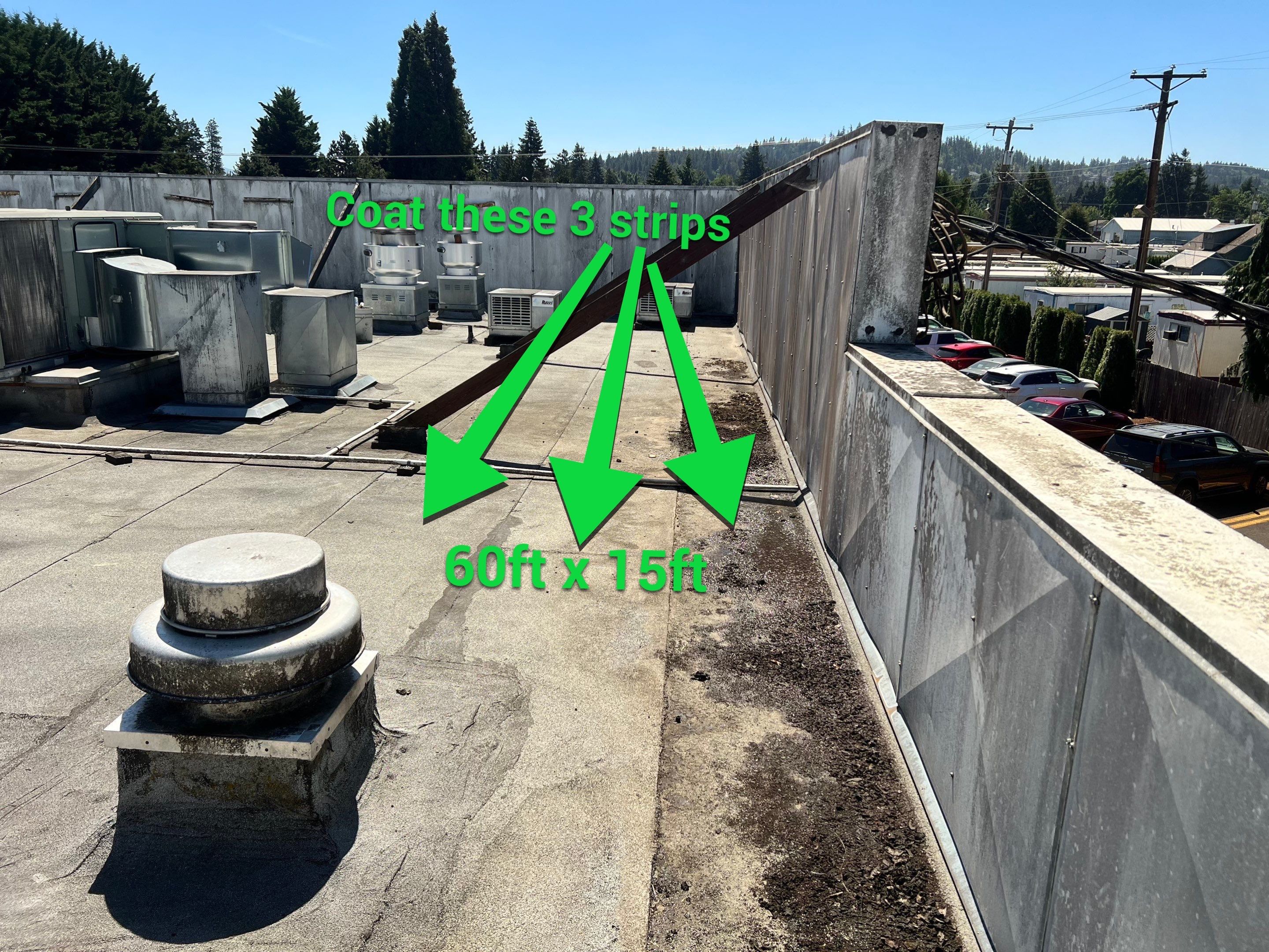 Commercial Roof Restoration and Coating in Eugene, Oregon by BEST Roofing & Waterproofing