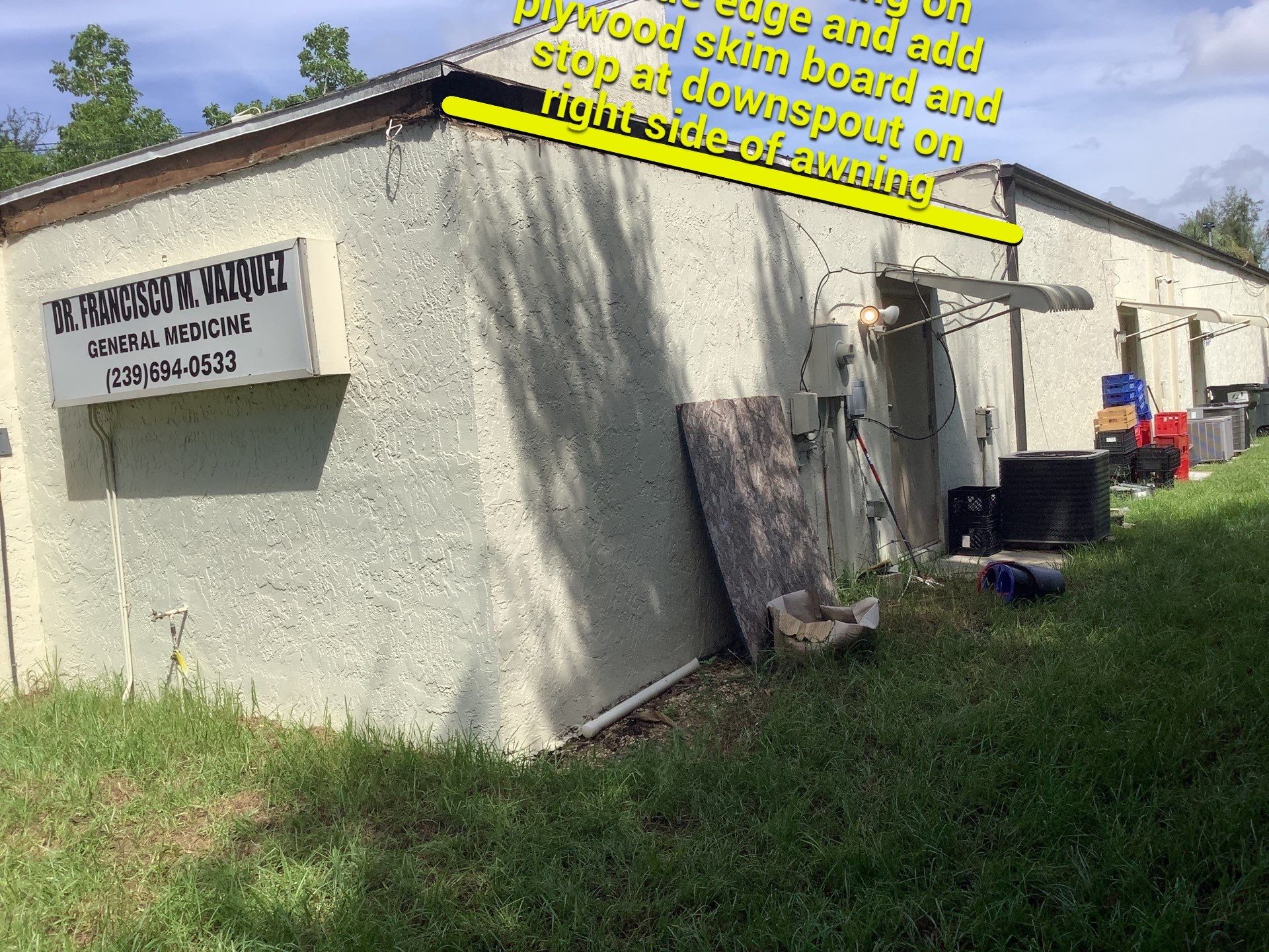 Replace the Fascia and New Downspouts Fort Myers FL by Gutter Professors
