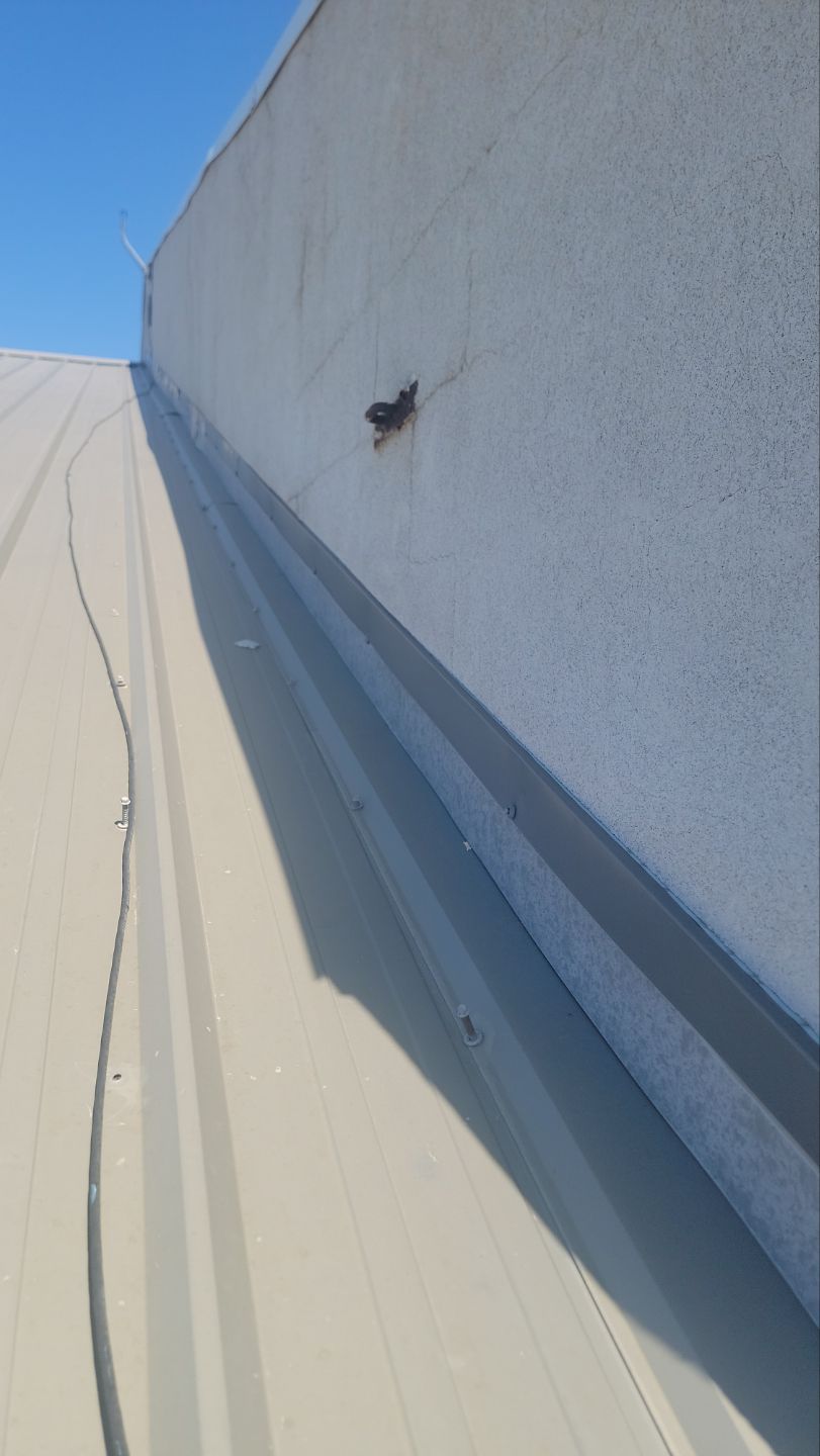 Commercial Roof Replacement – PBR Metal Panels After Hail Damage by ASAP Roofing & Exteriors