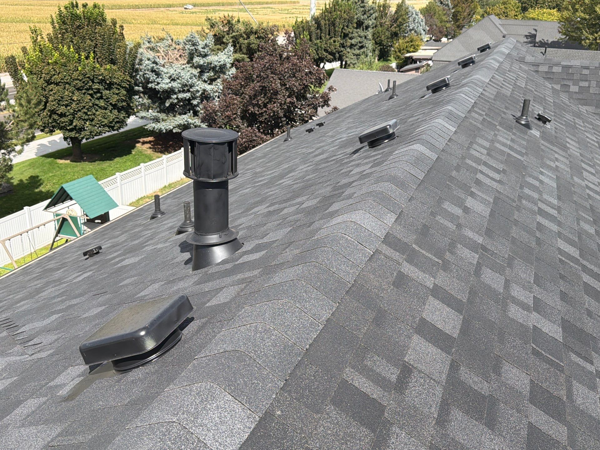 Full Residential Roof Replacement with Architectural Shingles in Meridian by Olive Roofing