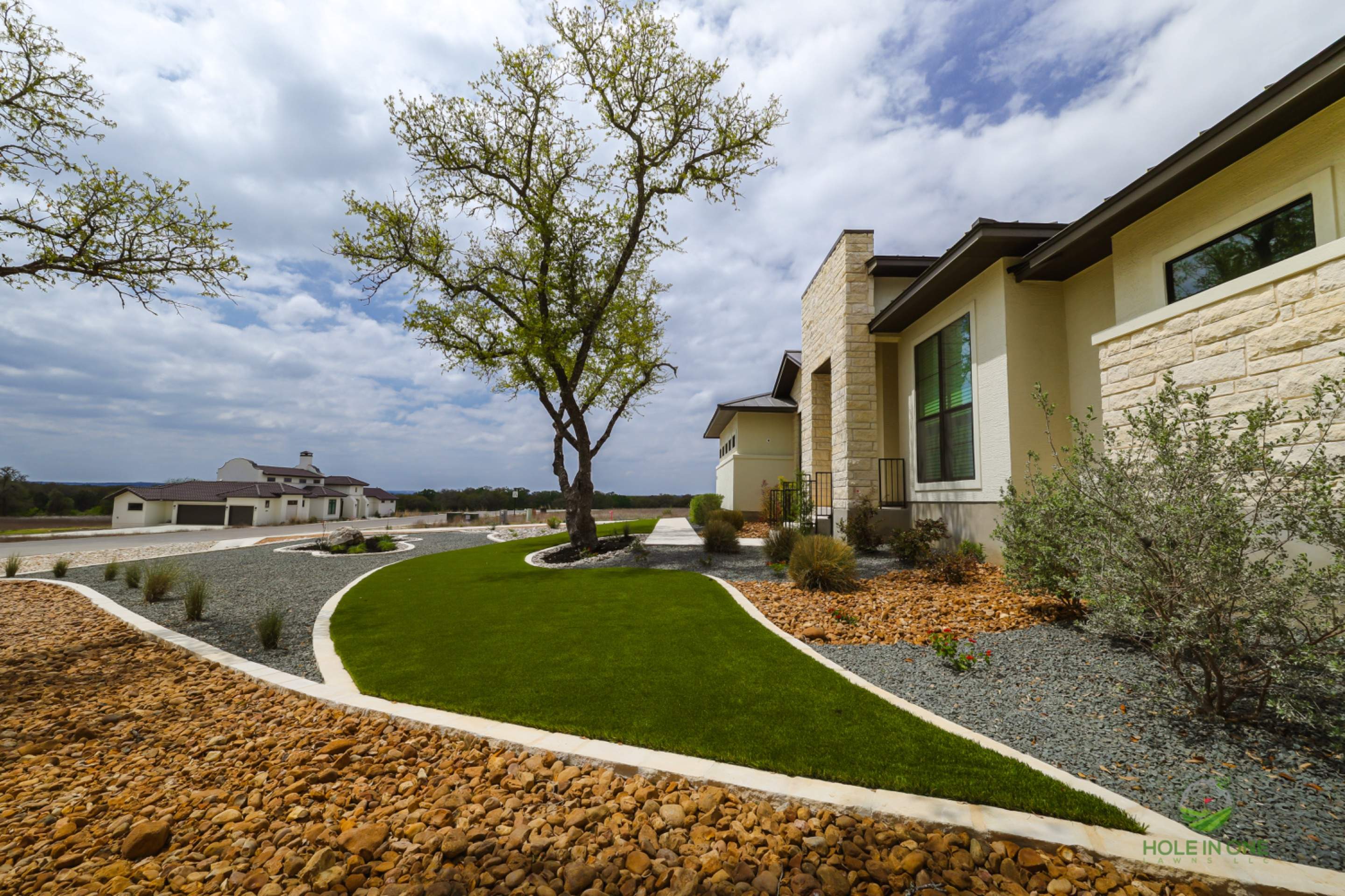 Belle Oaks, Bulverde TX by Hole In One Lawns, LLC