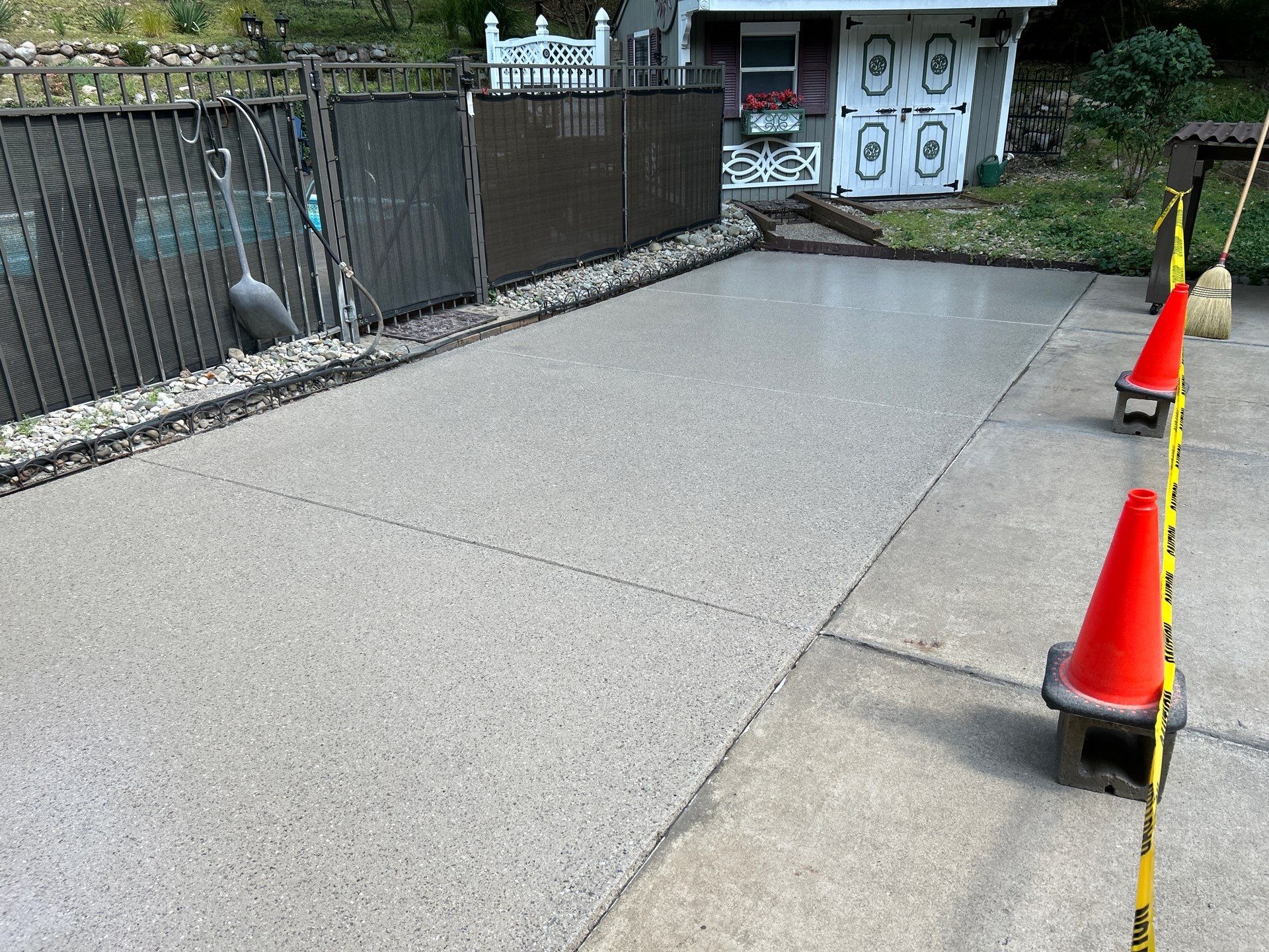 Armadillo Garage & Patio Coating in South Bend! by Innovative Spaces / Innovative Concrete Coatings