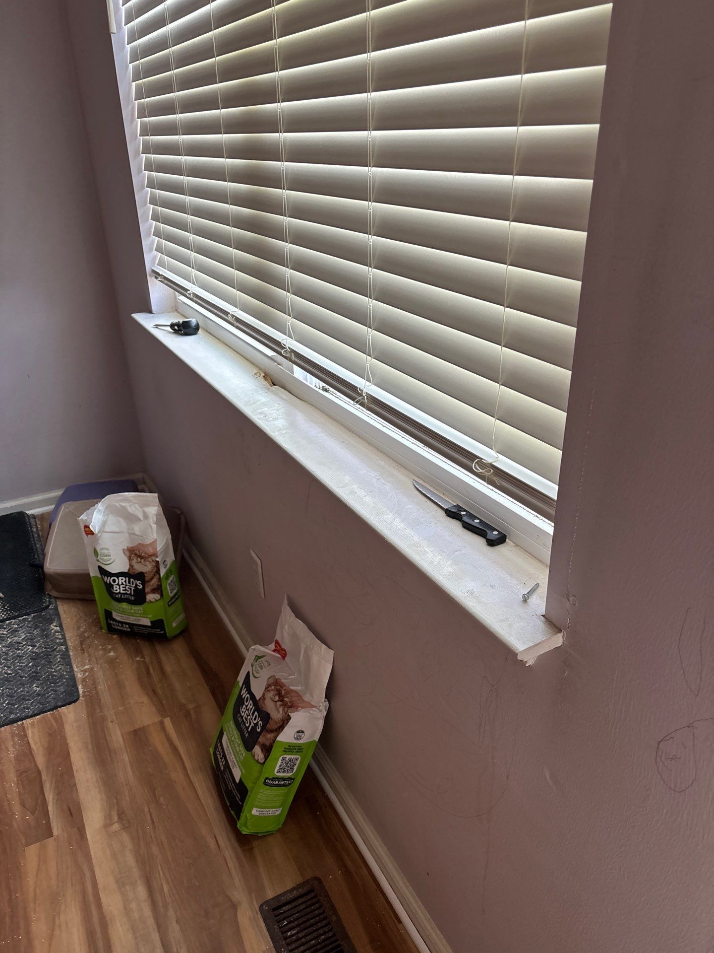 Interior Wood Repair: Window Sill Restoration by Laser Focused Solutions LLC