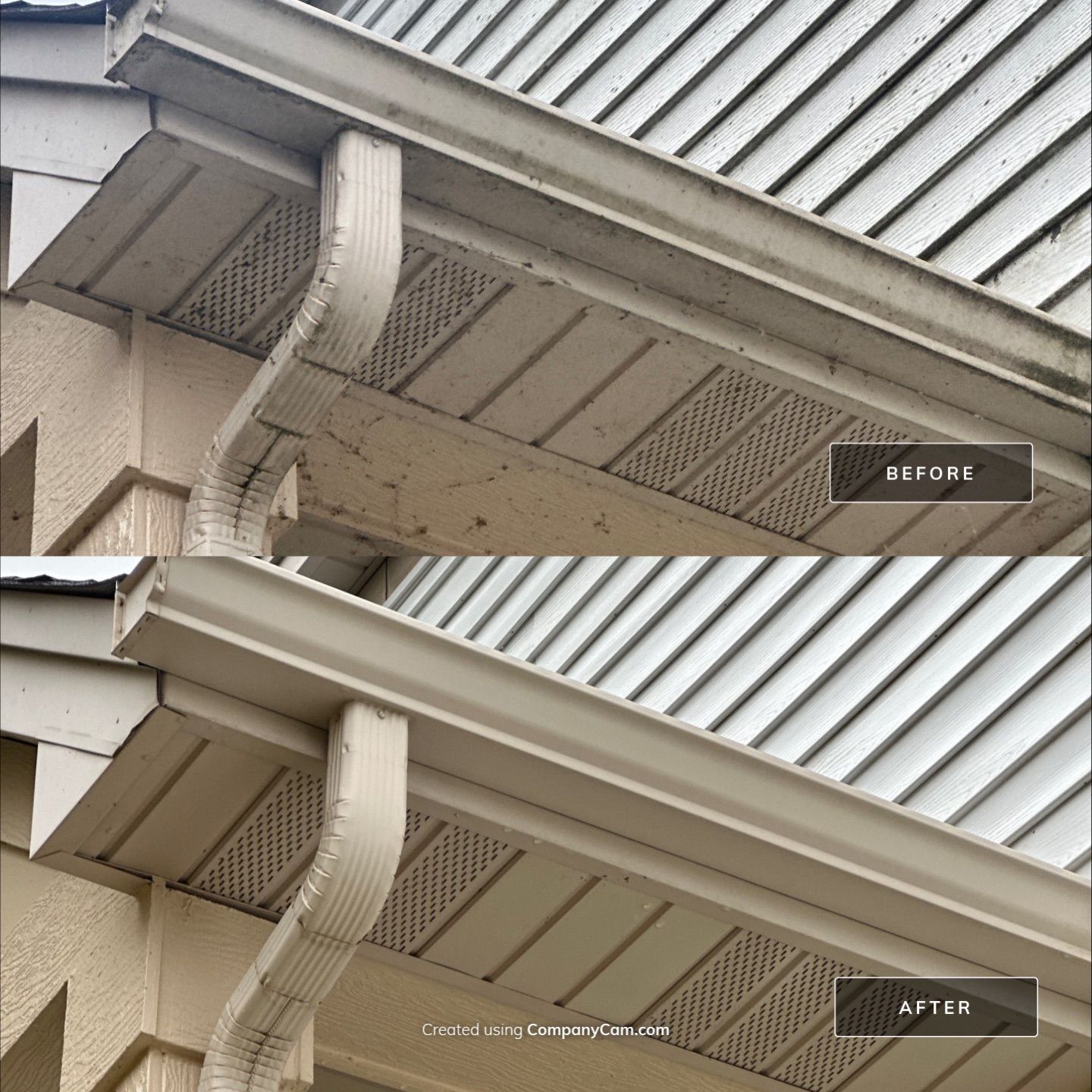 Project in Wonder Lake by Simmons Power & Soft Washing