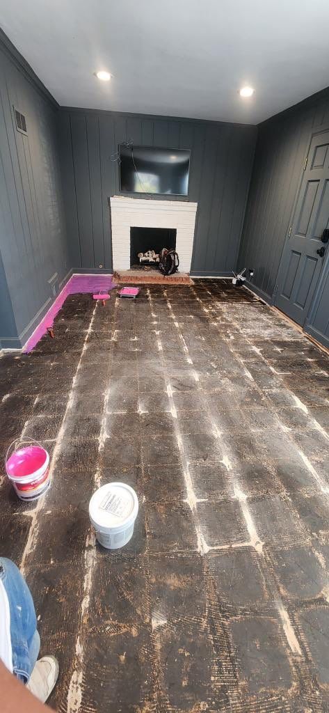 Slate Tile Installattion by Greenspring Construction Services