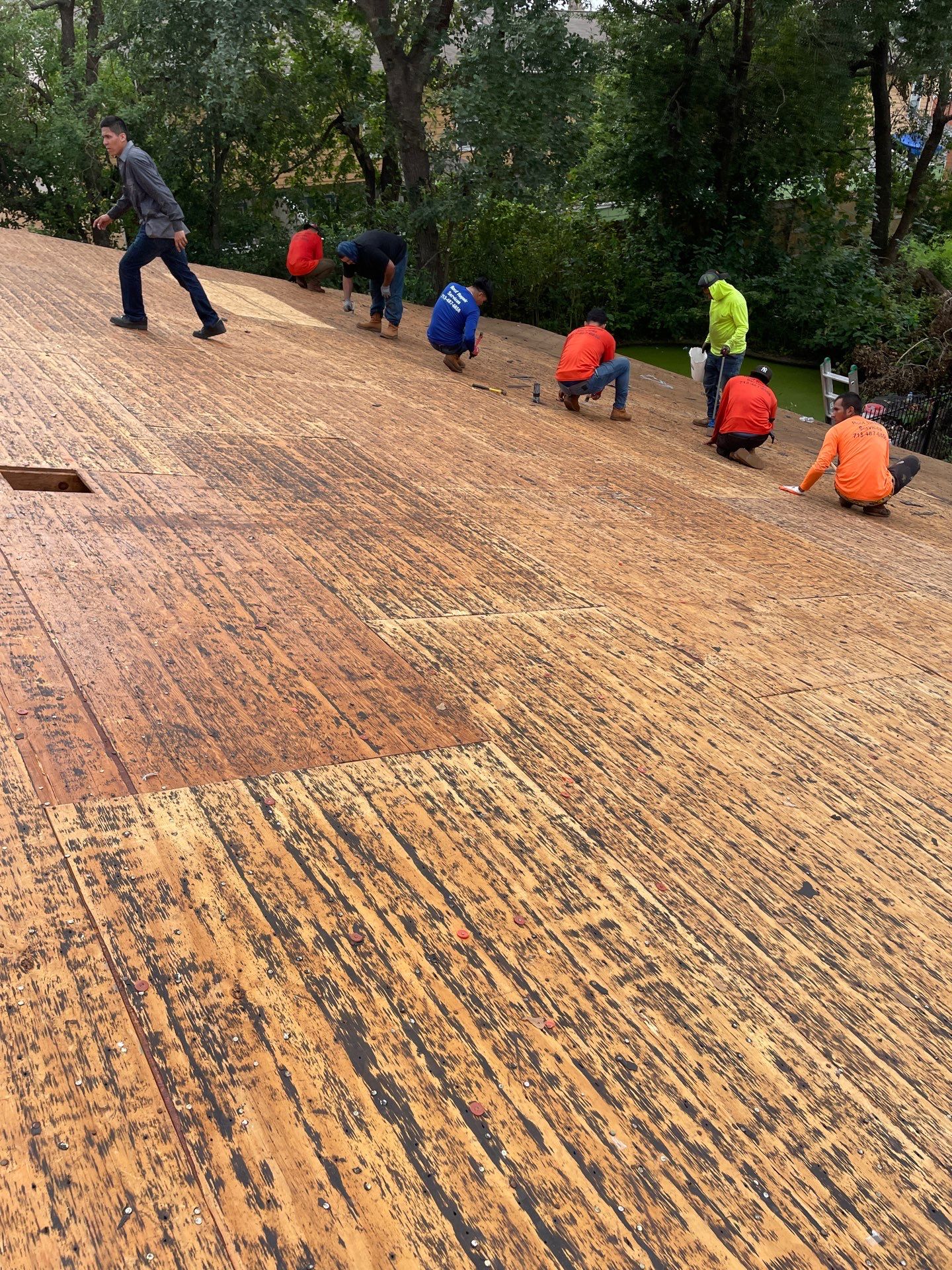 Residential Roofing Installation using Owen's Corning Duration (Lifetime) Shingles by Roof Repair Company