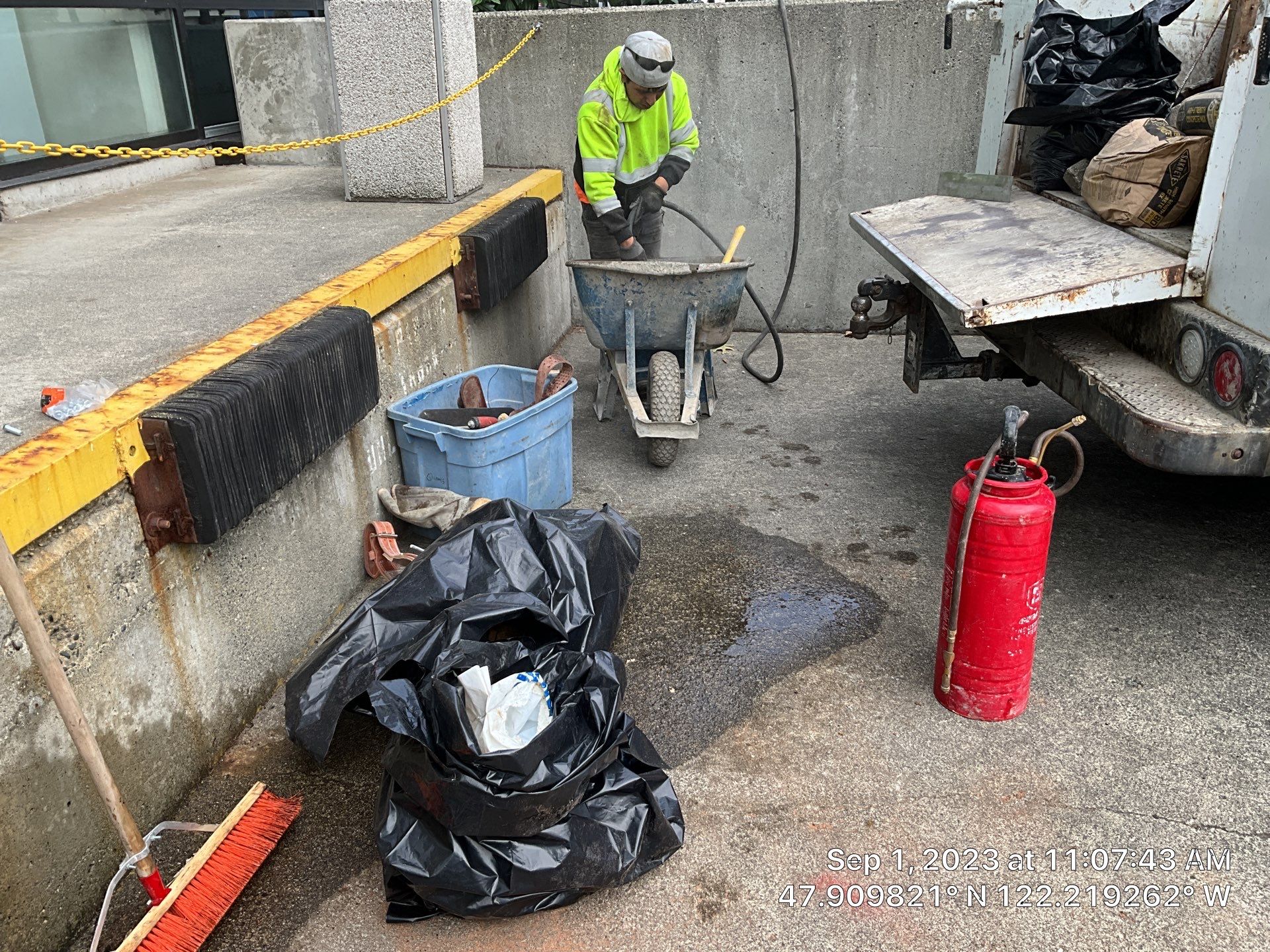 Colliers | Concrete Stair Repair  by Jireh Asphalt & Concrete Inc 