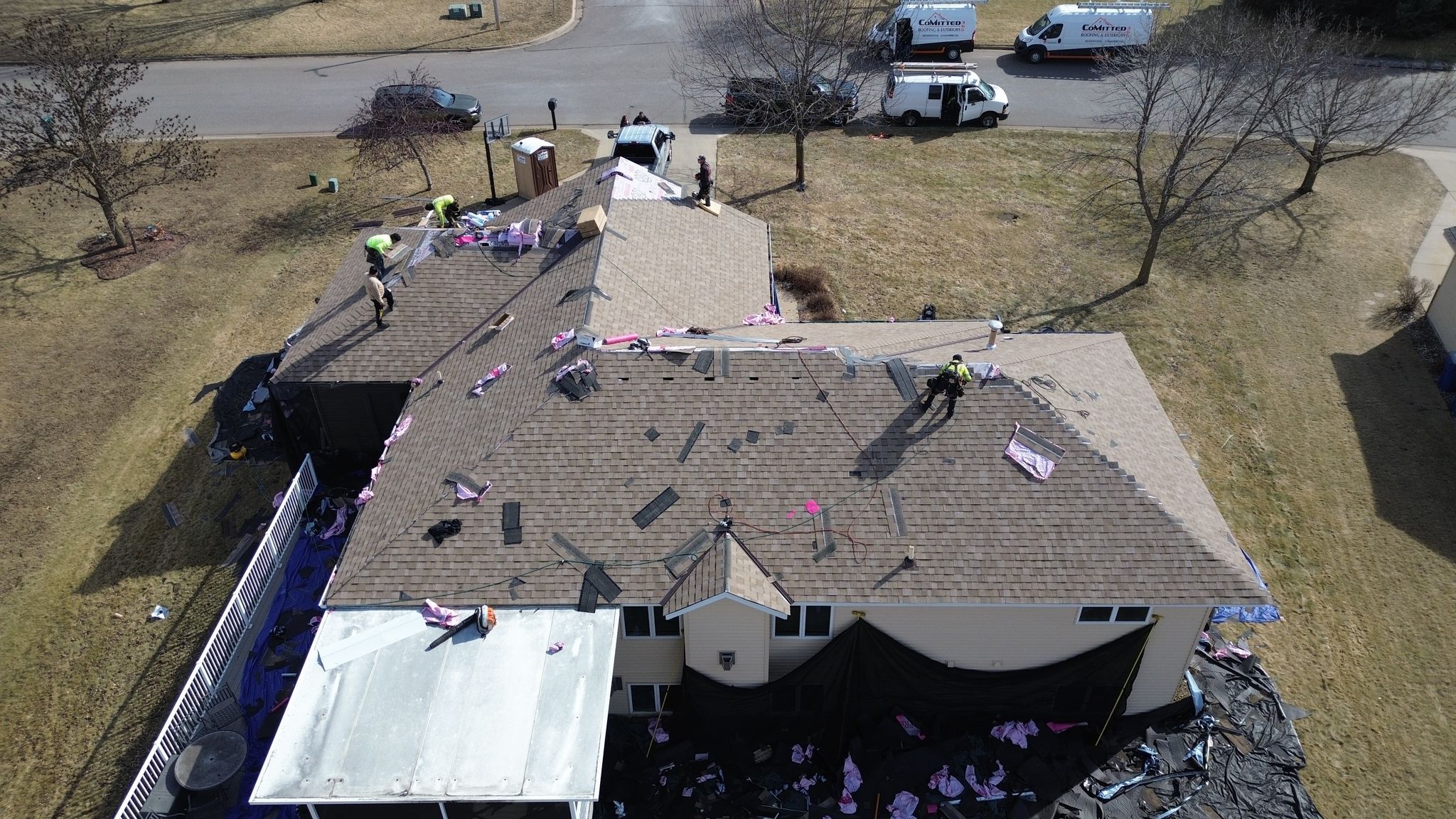 Project in Saint Joseph by CoMitted 365 Roofing & Exteriors 