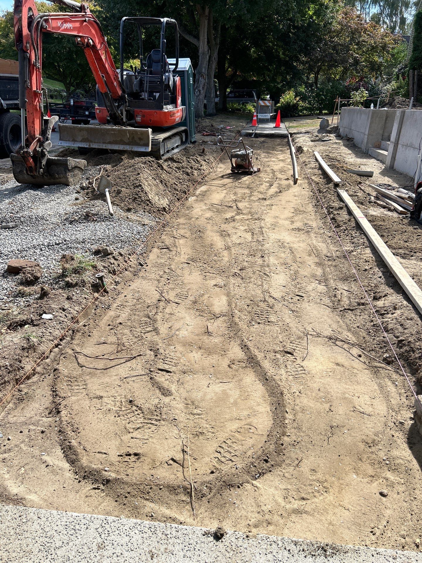 David | Concrete Sidewalk by Jireh Asphalt & Concrete Inc 