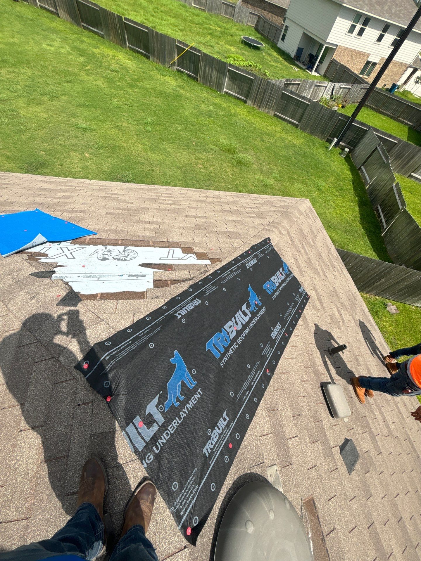 Residential Roofing Repair using Owen's Corning Duration (Lifetime) Shingles by Roof Repair Company