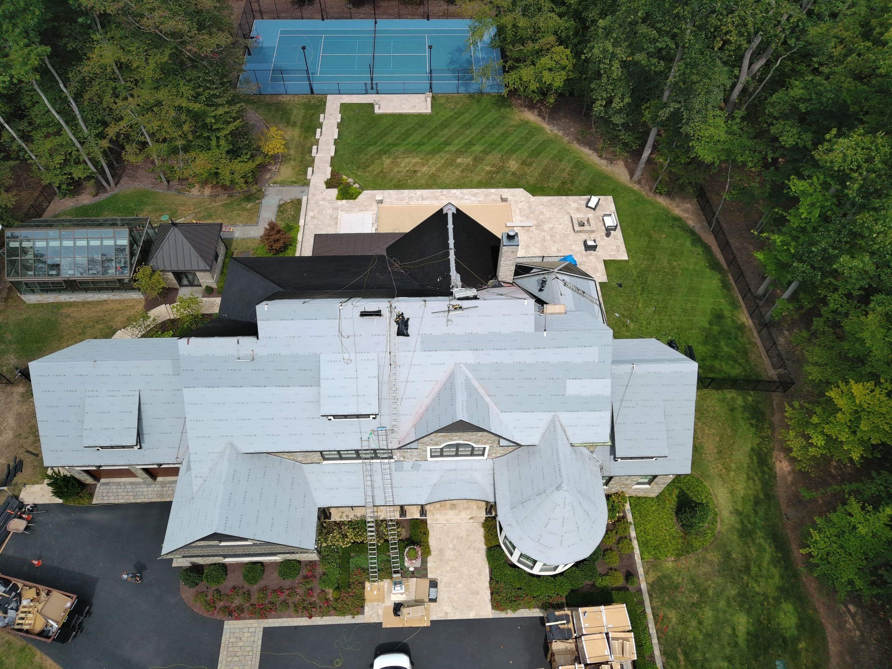 STUNNING Tesla Solar Roof in Virgina by American Home Contractors