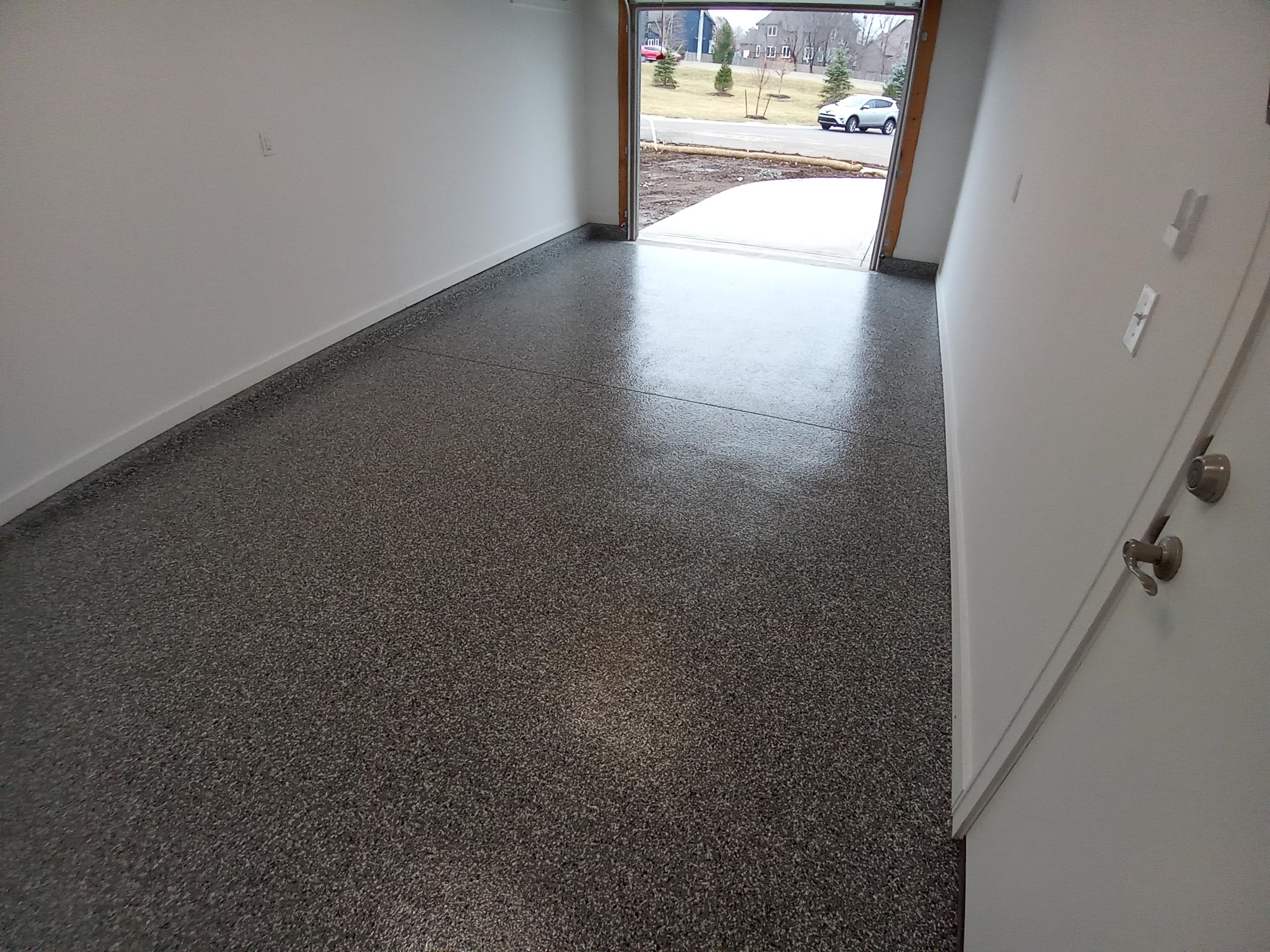 Garage using Smoke by Select Painting, Coatings & Garage Cabinets