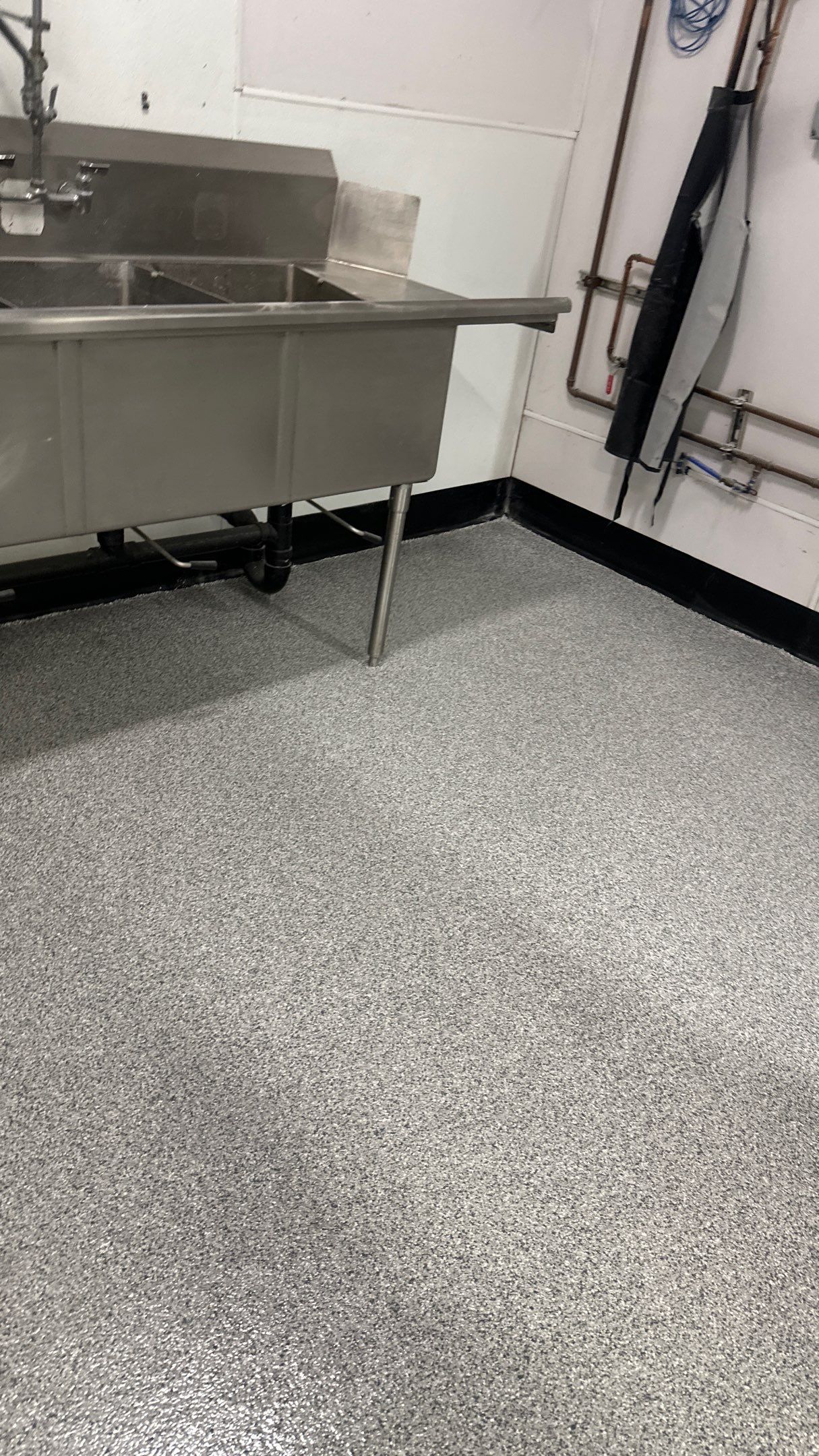 Commercial Kitchen Flooring using Slate Stone 1/8" by Croc Coatings, LLC