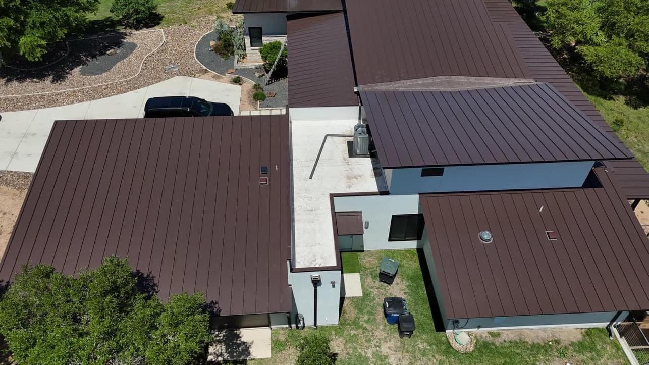 Standing Seam Custom Bent Roof by Lightning Exteriors