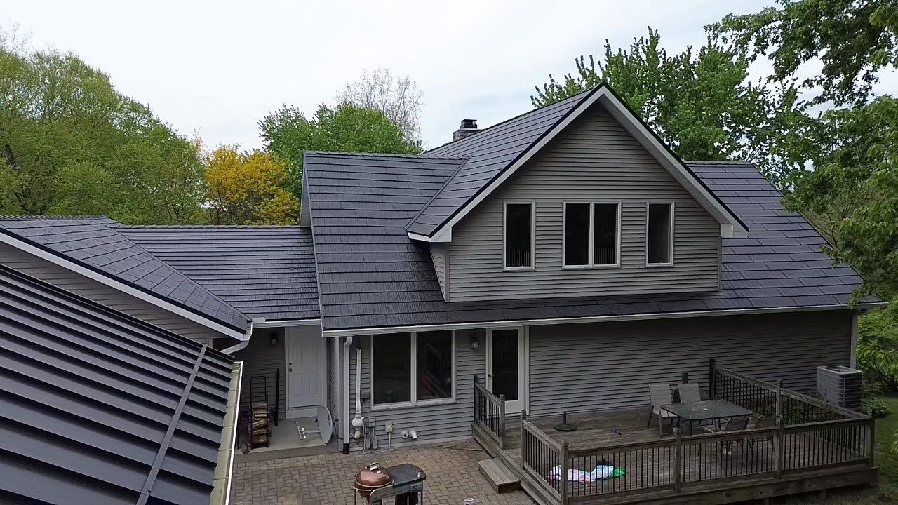 Luxury Metal Roof Transformation in Goshen, IN by 4Ever Metal Roofing