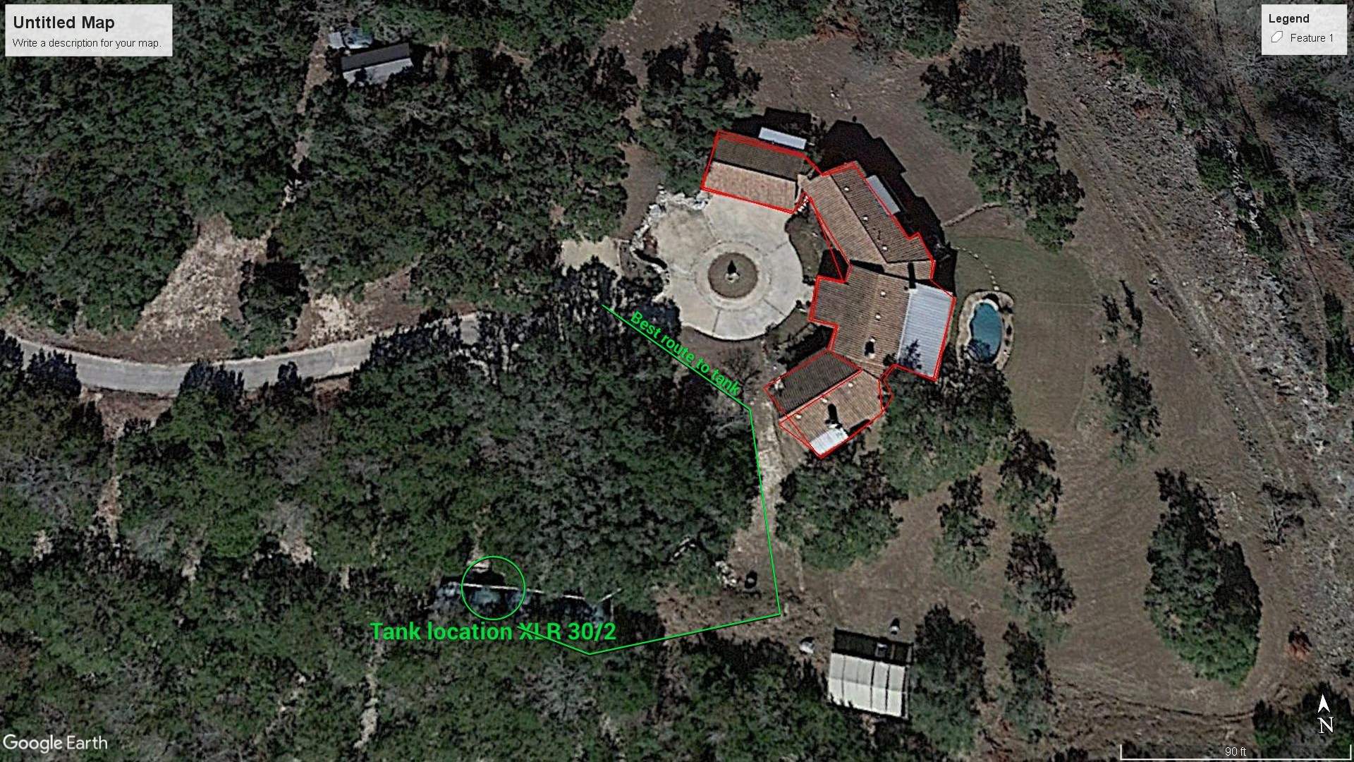 Out of site, out of mind! 40K gallons by Hill Country Rain Water