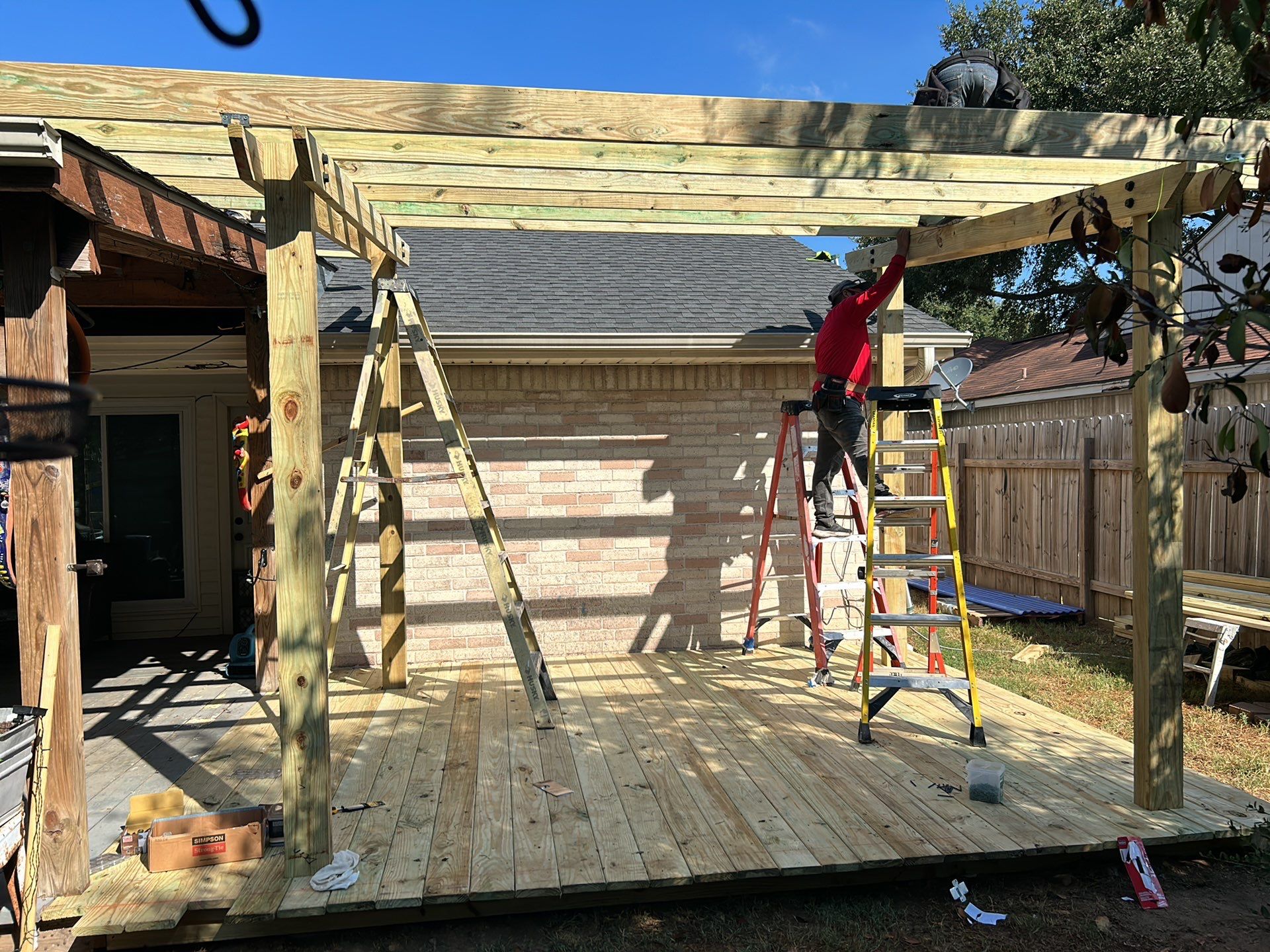 Patio & Pergola Installation Project by JTX Pro Services LLC