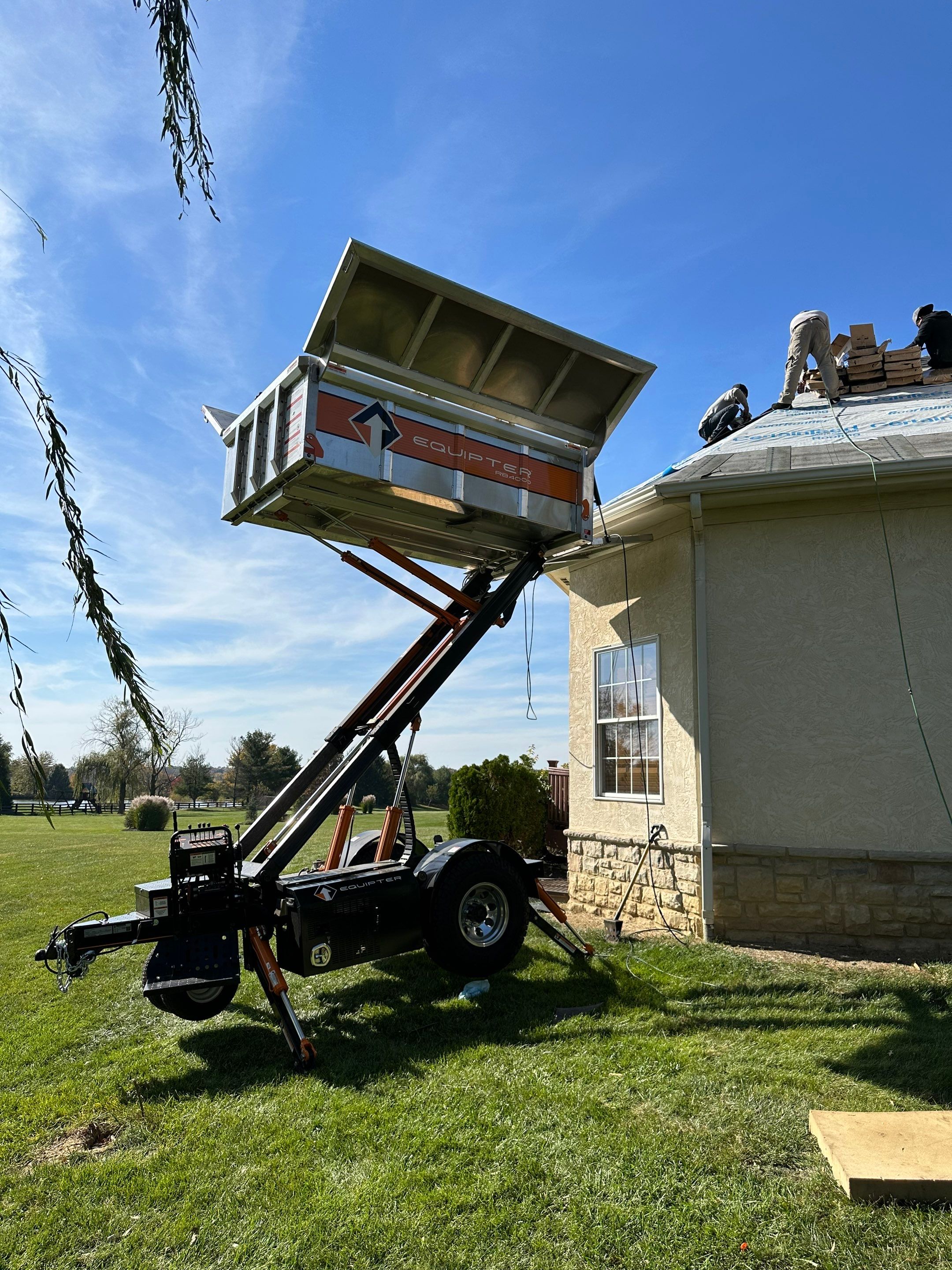 Residential Roofing Installation using Certainteed Landmark Pro Shingles by Best Exteriors Inc