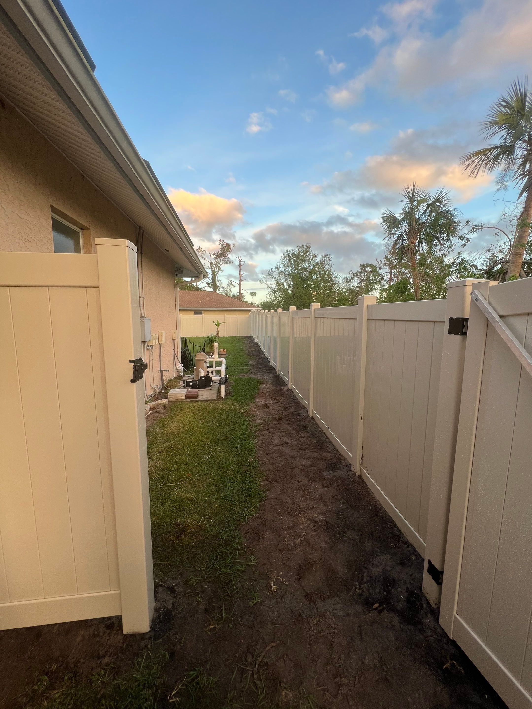 Vinyl Fence Installation using Vinyl Privacy Fence  by Asap fence and gates, LLC