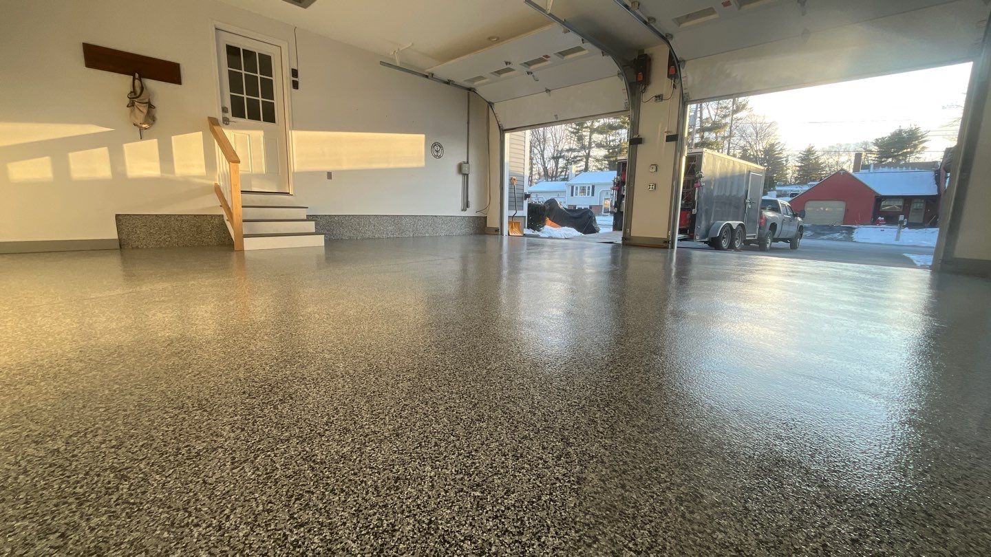 Garage in Nashua, NH 03062 by Symphony Concrete Coatings