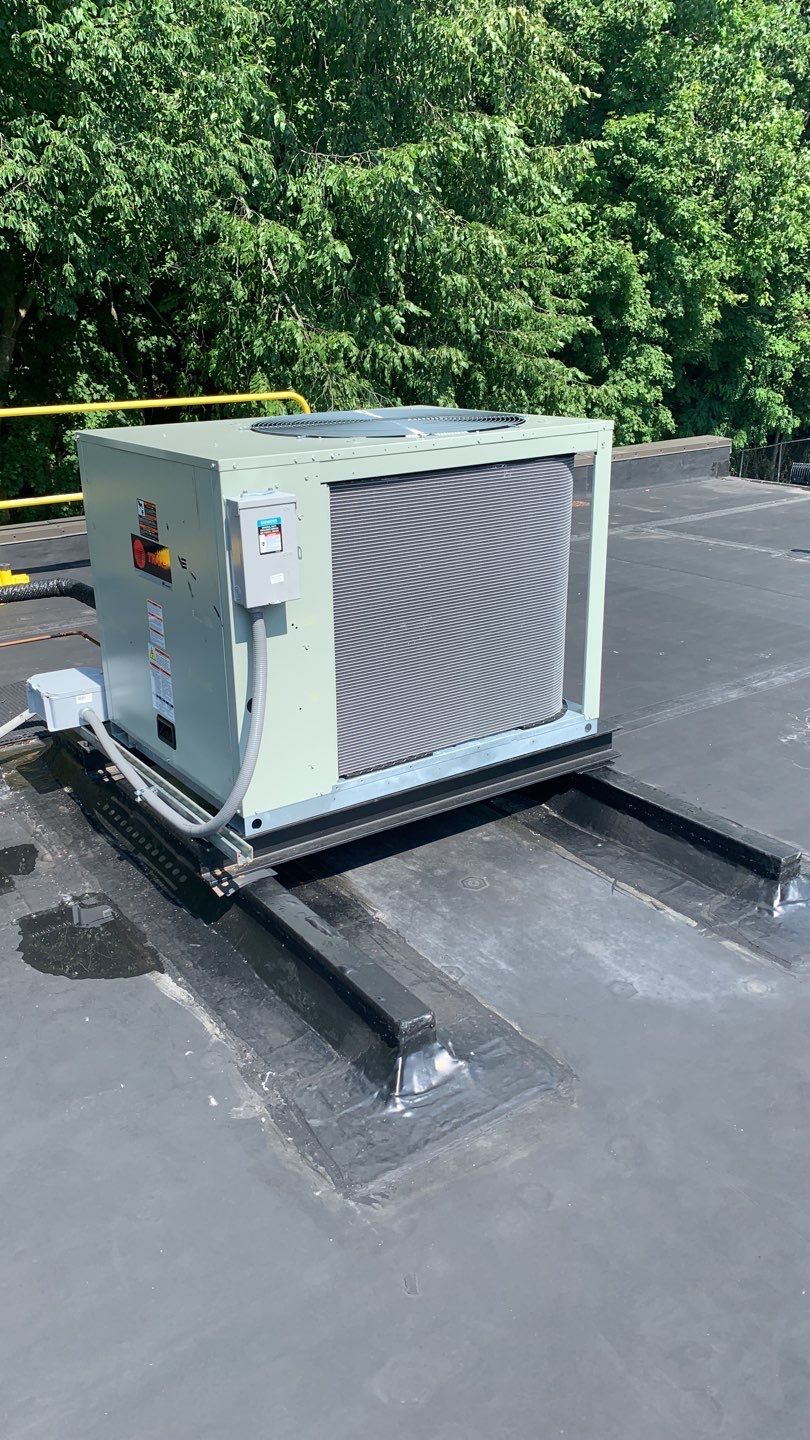 Commercial Roofing Repair using EPDM  by A Plus Exterior