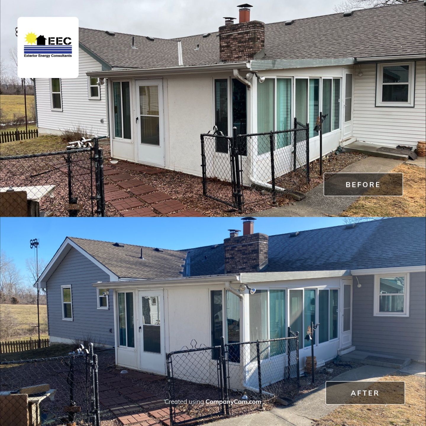 Siding Installation using Exterior Portfolio Vinyl Siding by EEC Windows, Siding & Roofing