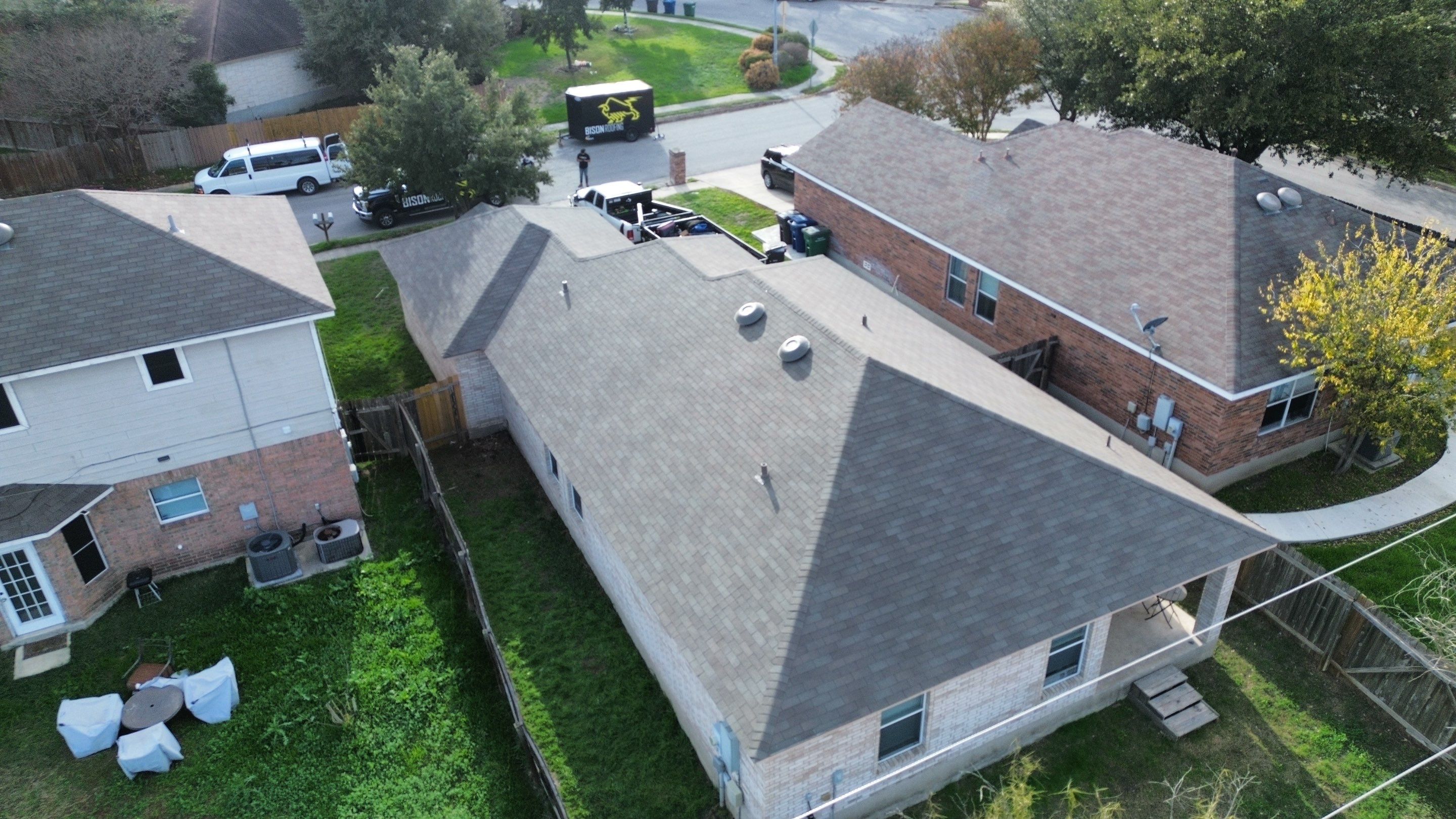 San Antonio Roof Project by Bison Roofing  