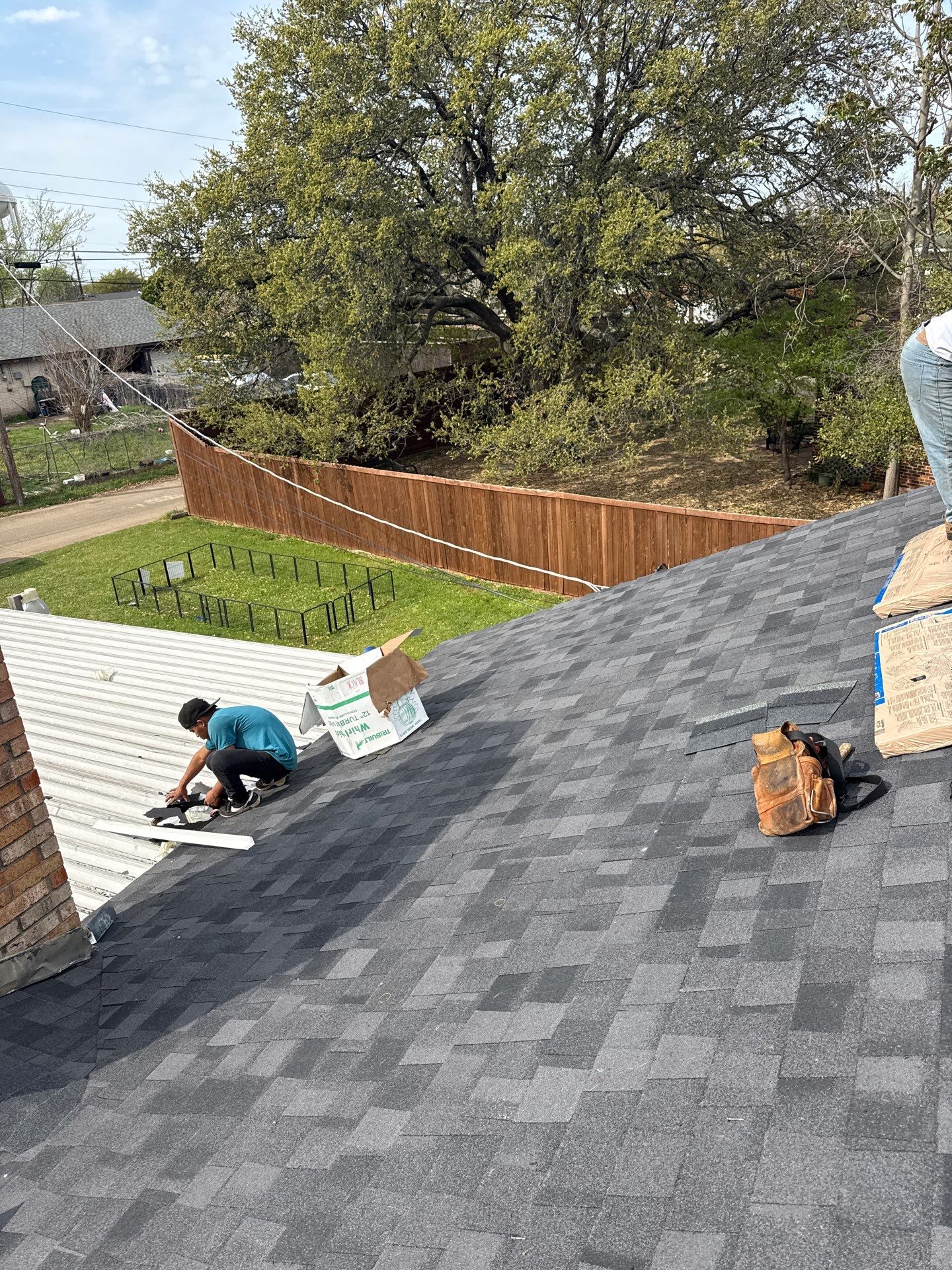 Project in Garland by Rhino Roofing and General Contracting, LLC