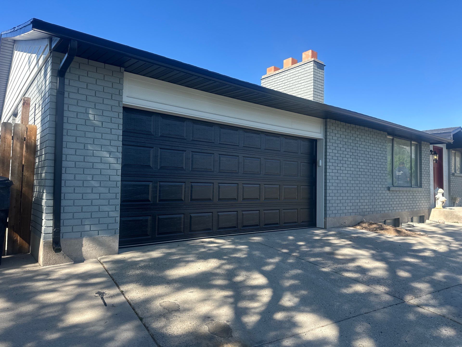 Project in Taylorsville by Master Rain Gutters.
