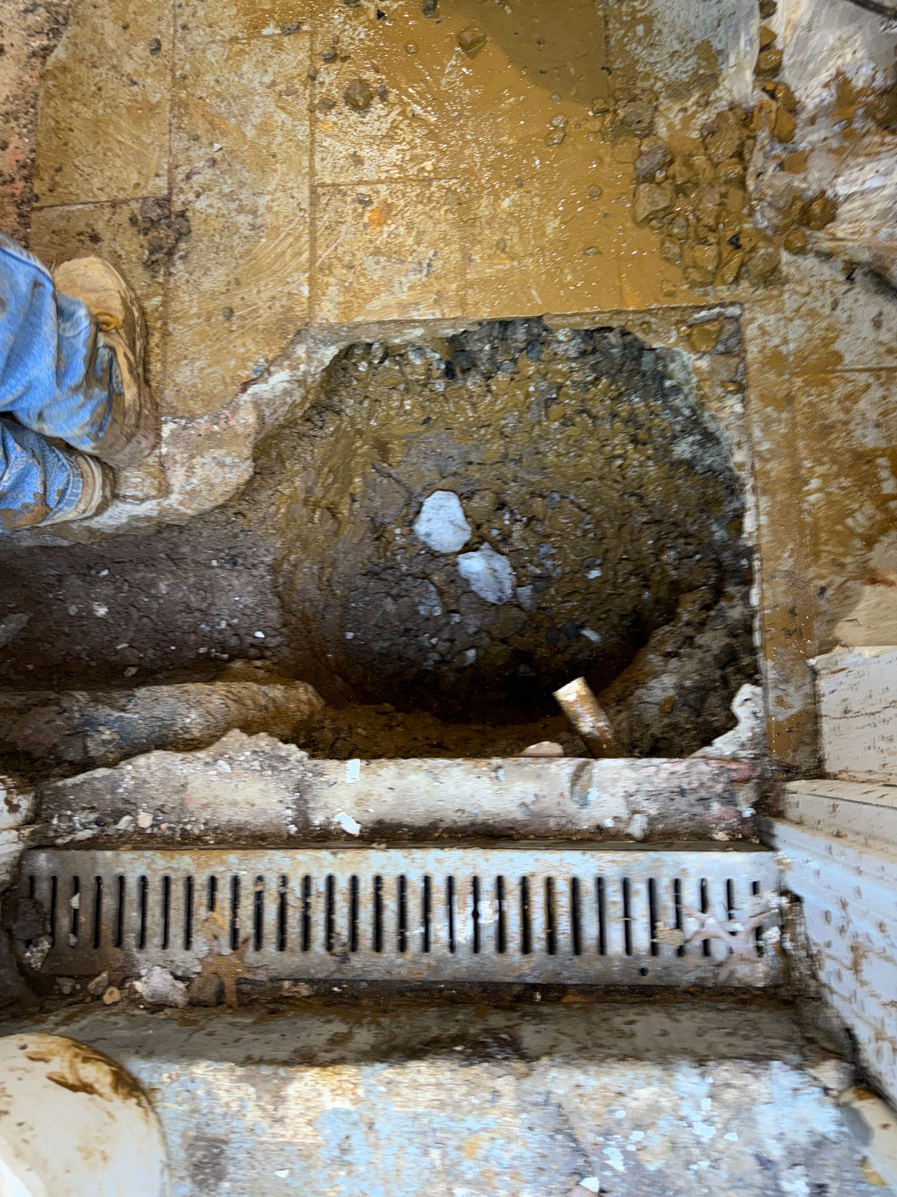Interior French Drain Livingston NJ by Pure Service Pro, LLC 