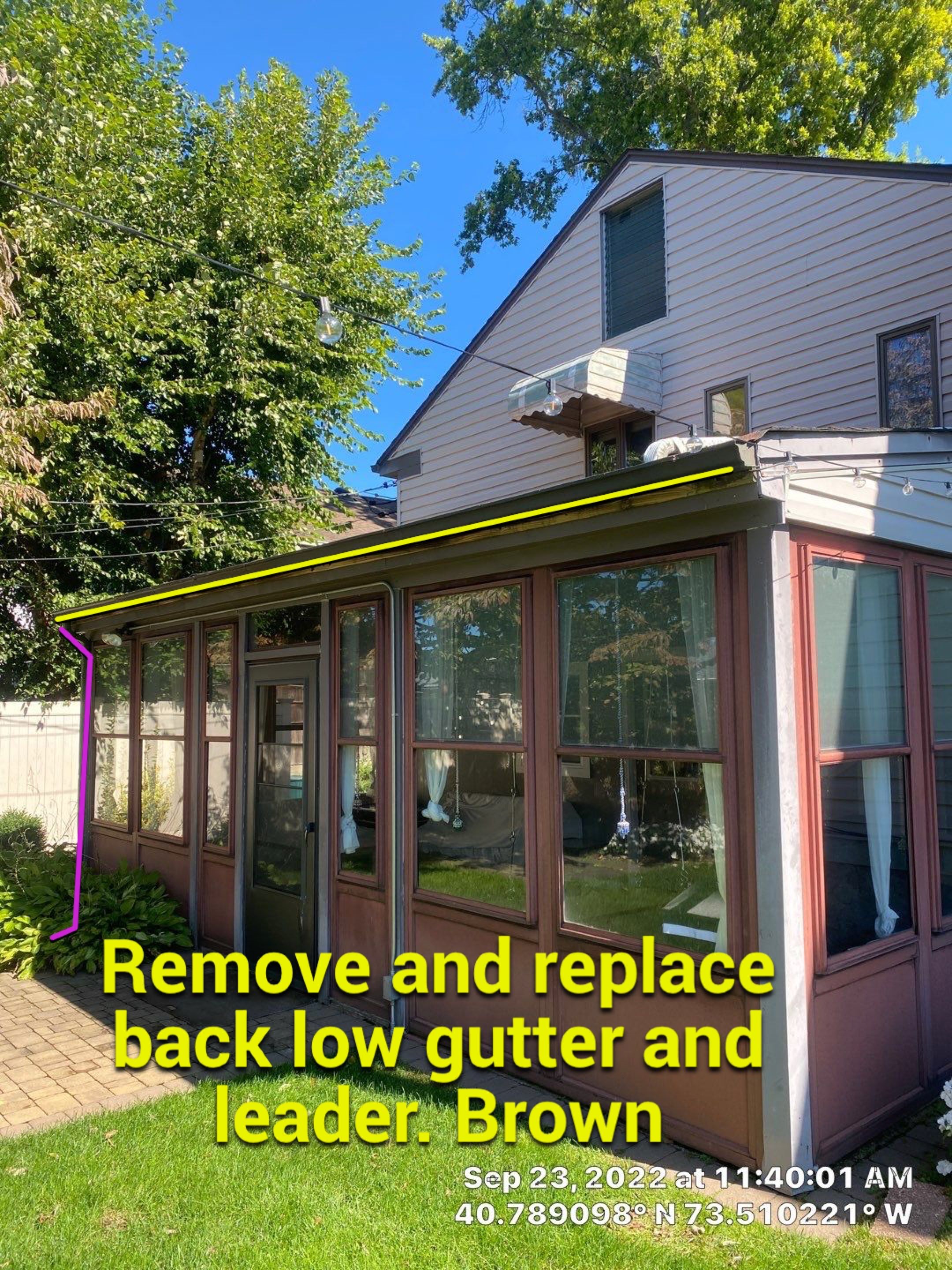 Gutter and Screen installation Syosset New York by Above All Gutters 