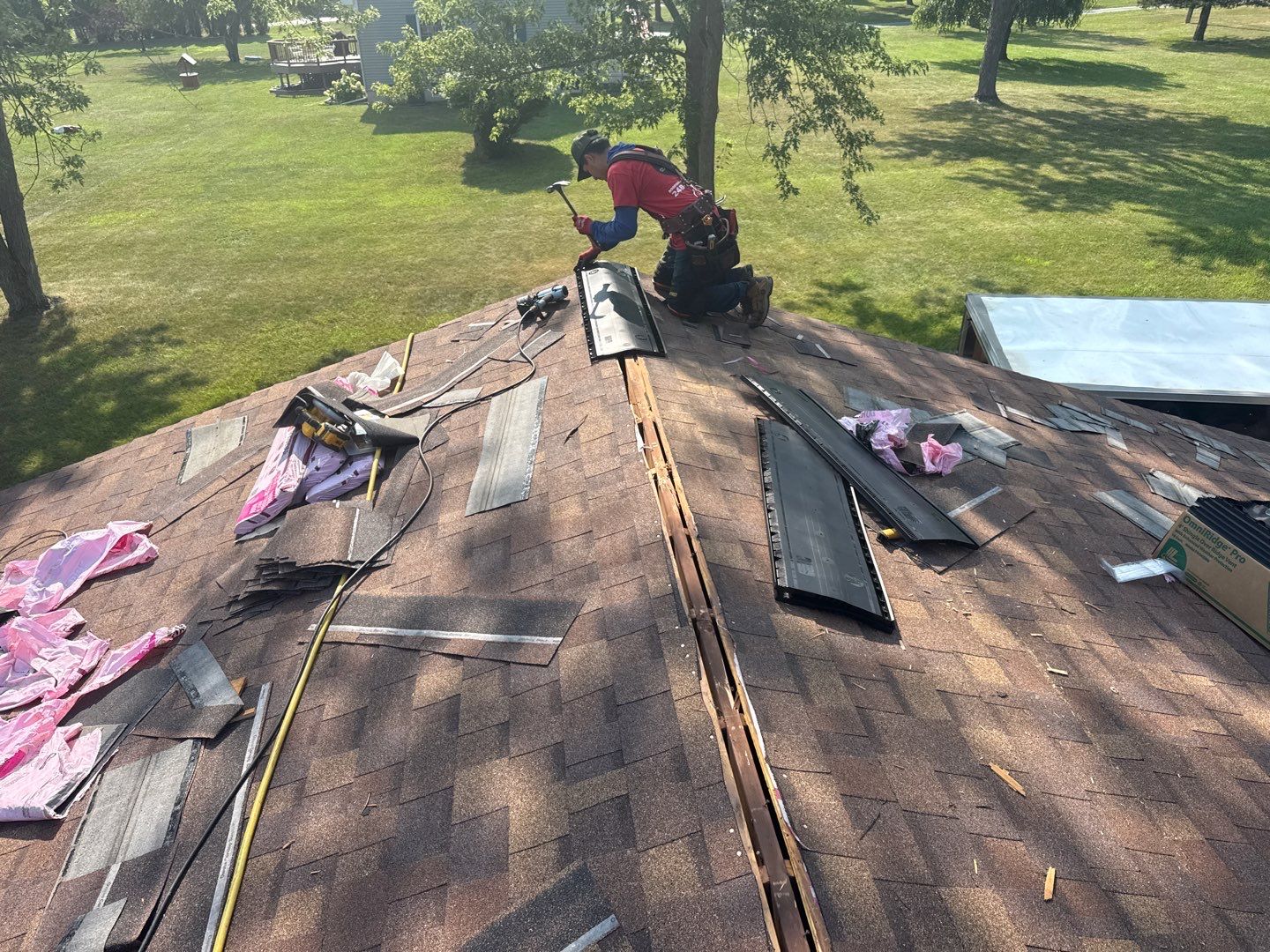 Roof Replacement using Owens Corning Tru Definitions by 180 Contractors