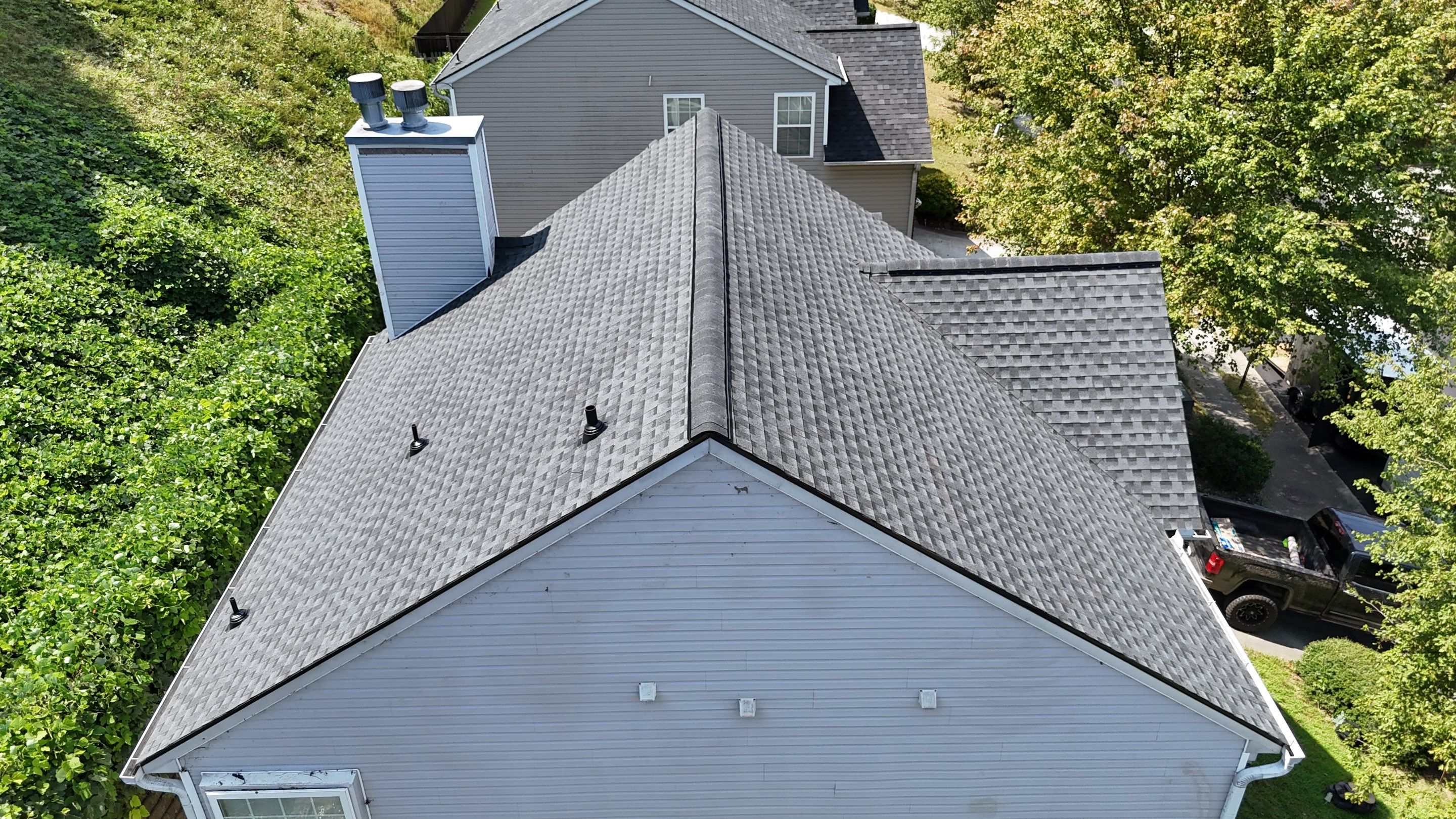 Norcross, GA Roof Replacement GAF Timberline HDZ Charcoal by Reset Roofing