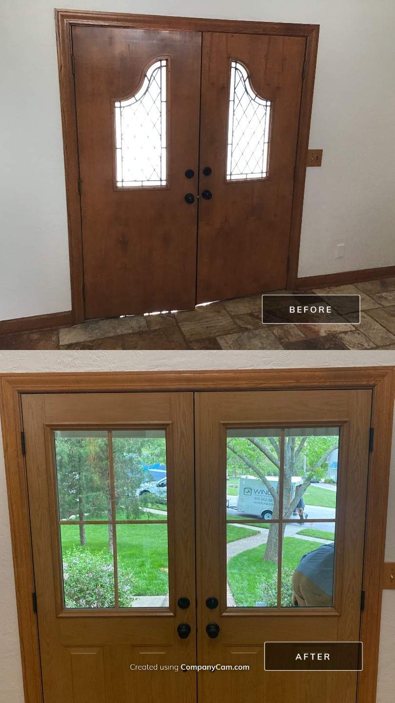 Updating a Traditional Leawood Home by WINDURA