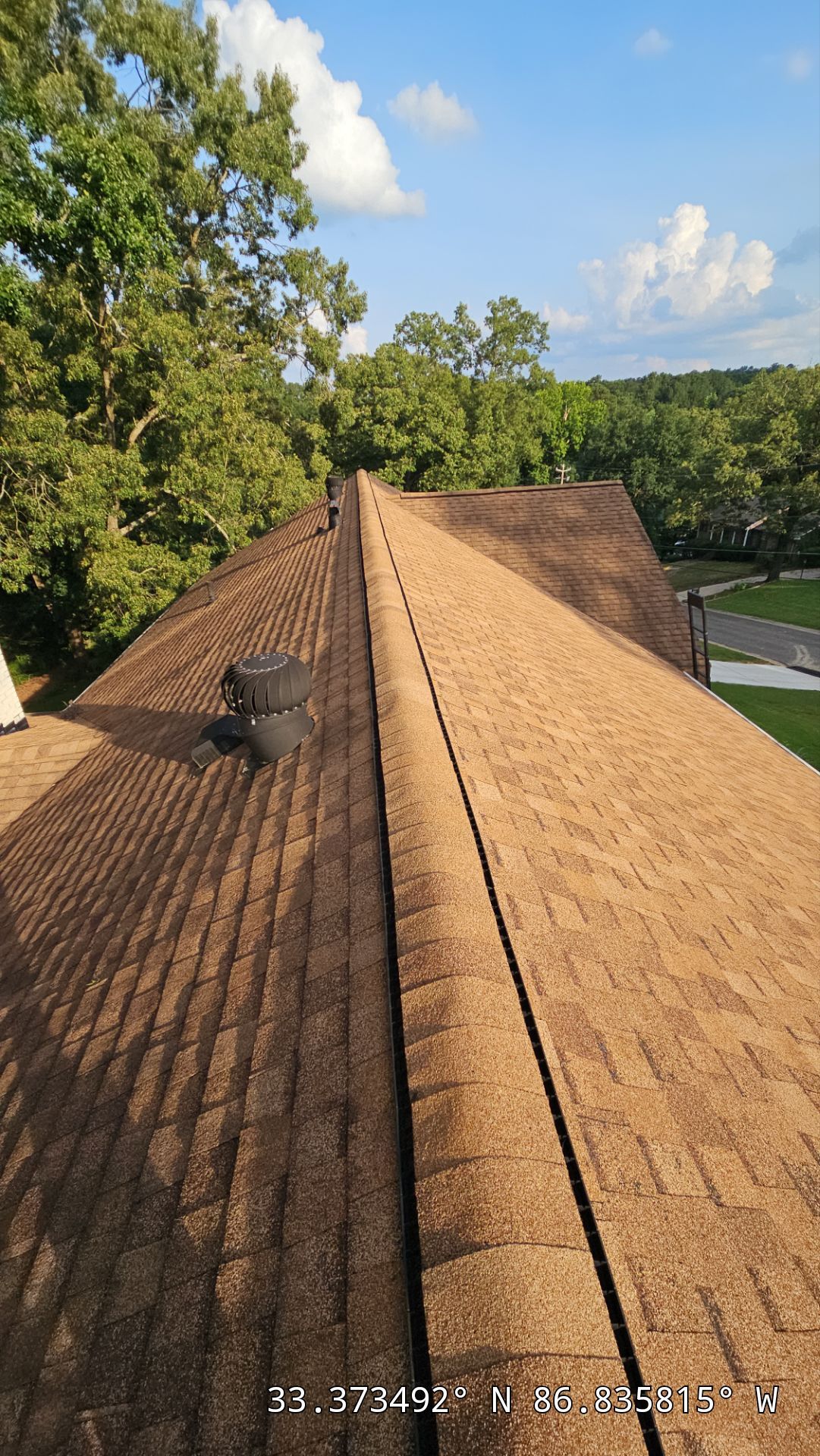 Shingle Replacement in Hoover (Charcoal) by The Roofing Dudes