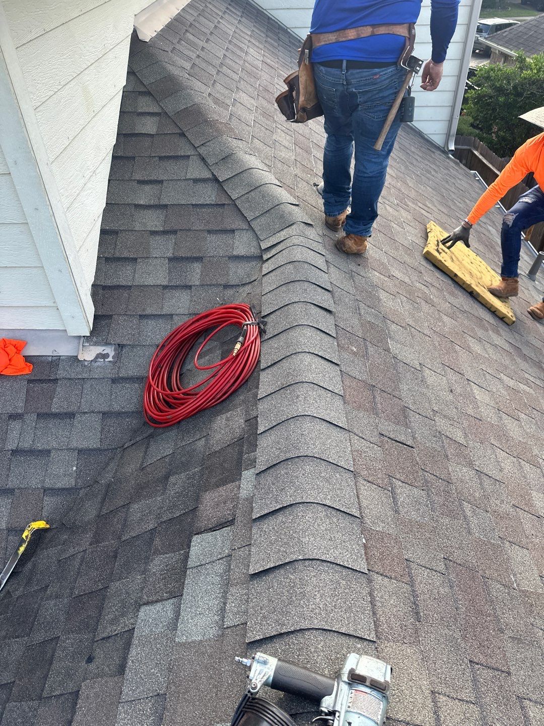 Residential Roofing Repair using Owen's Corning Duration (Lifetime) Shingles by Roof Repair Company