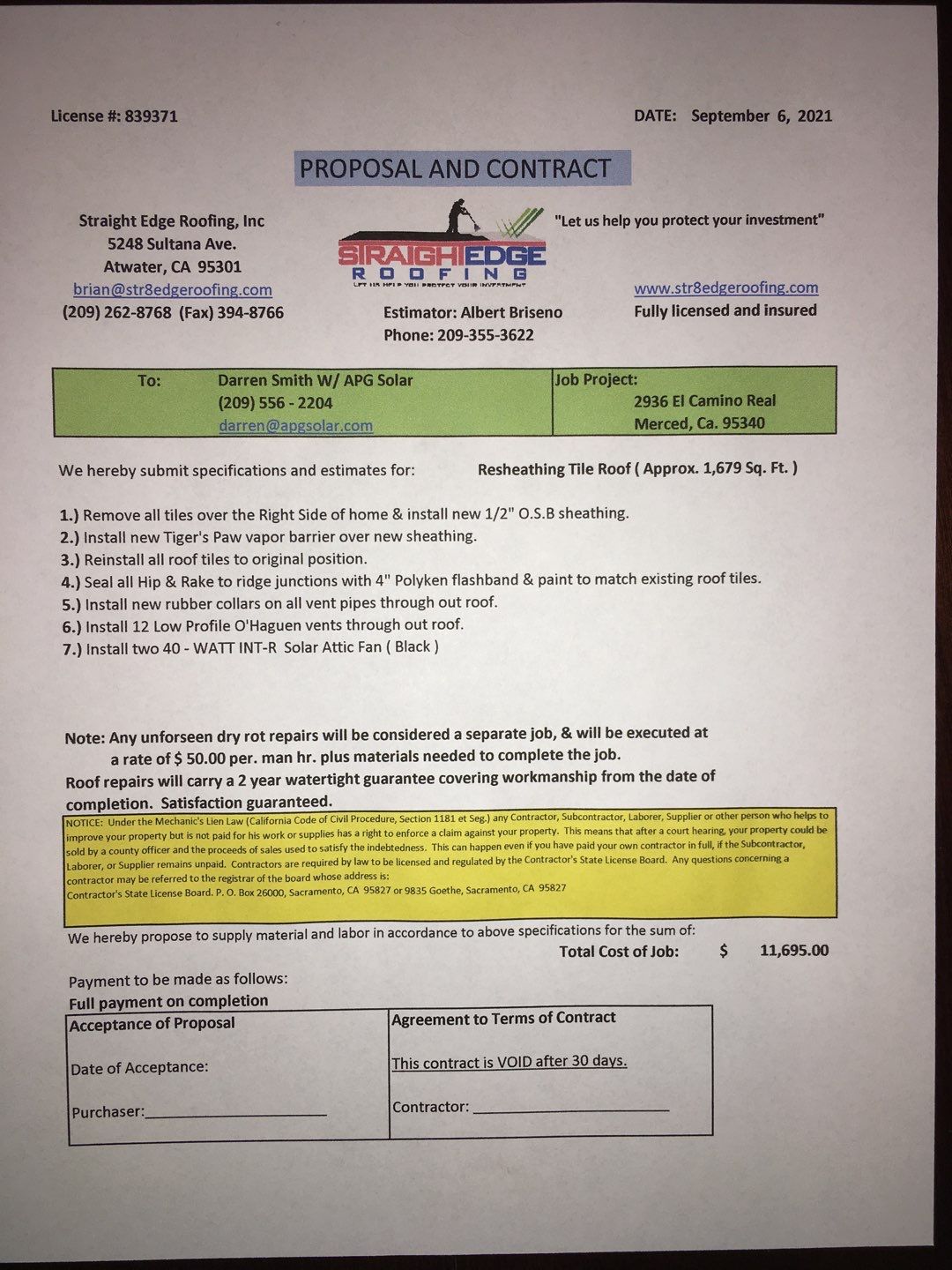 Sealant system over walk deck over house using Rubber coat and coatings by Straight Edge Roofing Inc