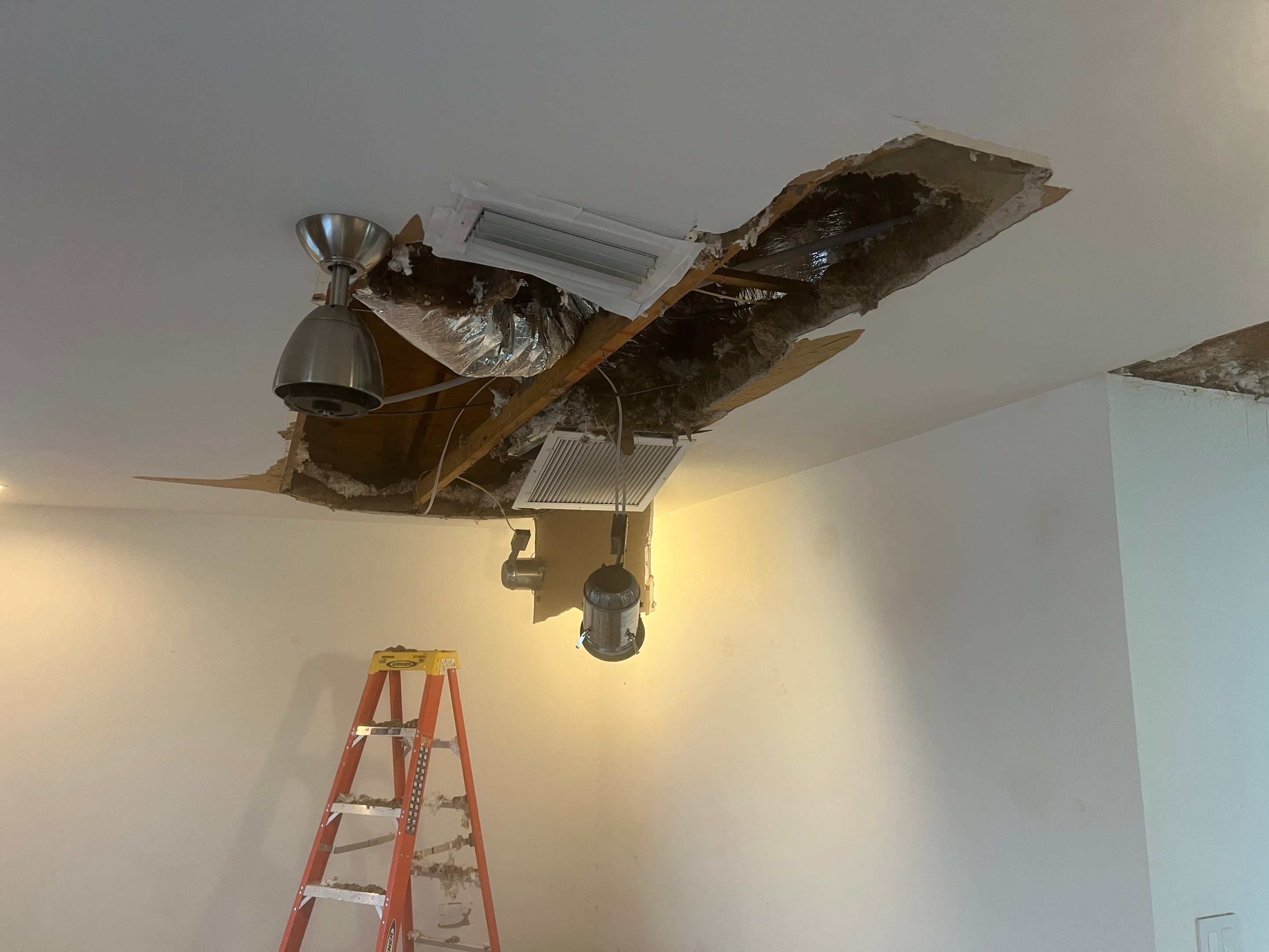 Windstorm Damage & Multi-Room Water Mitigation in St. Petersburg by Right On Time Restoration